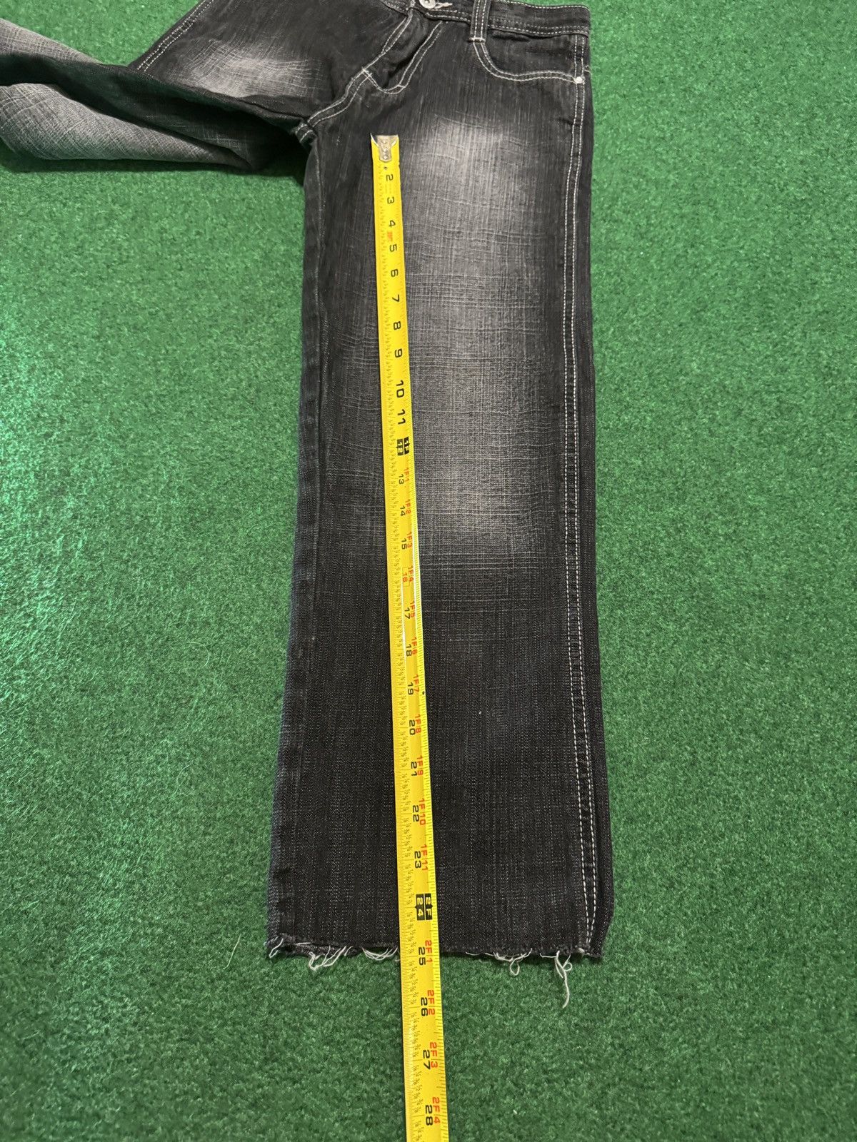 Southpole Y2K Southpole Baggy Hip Hop Grunge 27x25 Black Jeans Size 27" / US 4 / IT 40 - 6 Thumbnail