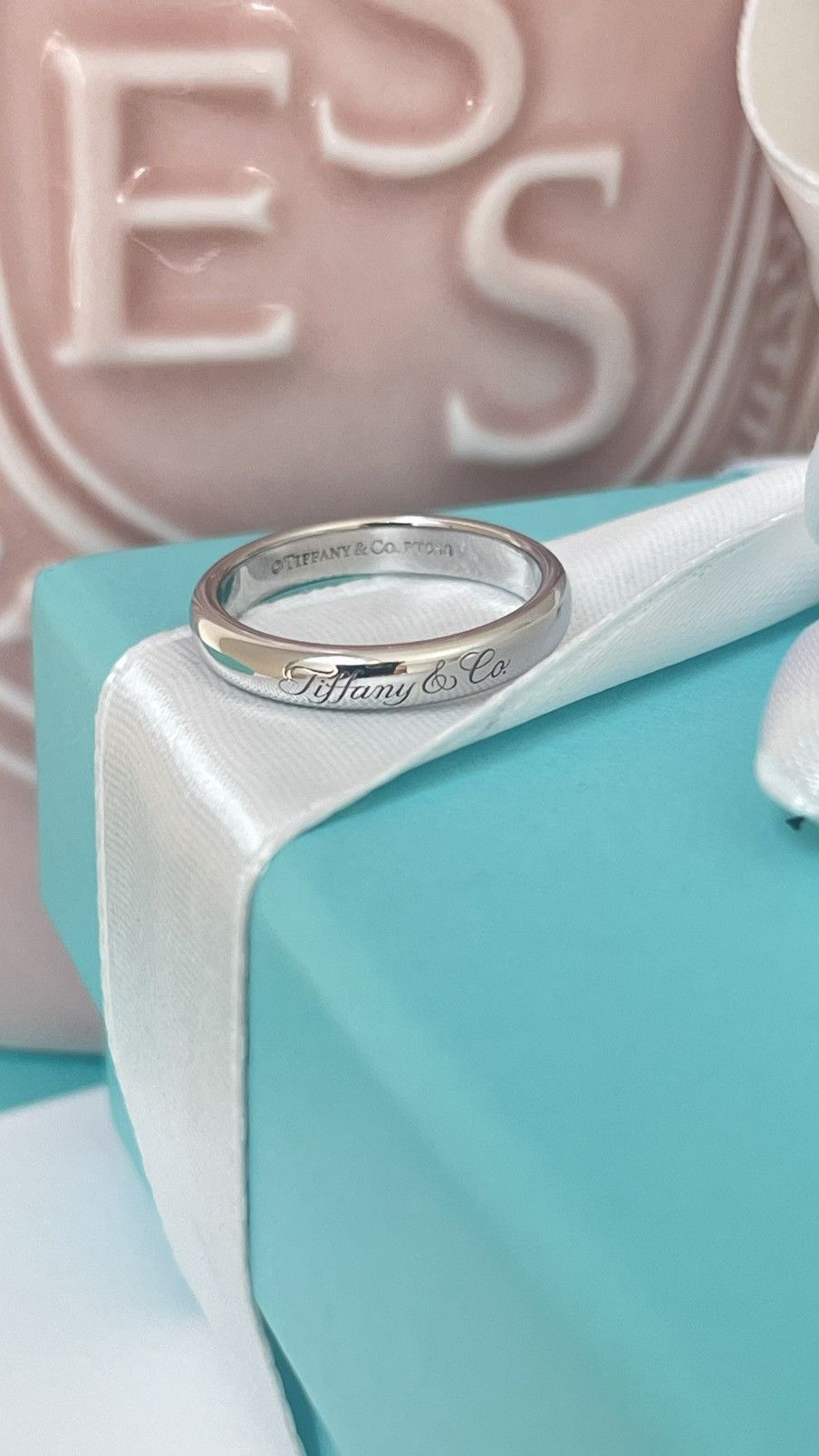 Tiffany & Co. Tiffany & Co. Lucida Notes Ring in Platinum size 4.5 US NEW Size ONE SIZE - 7 Thumbnail