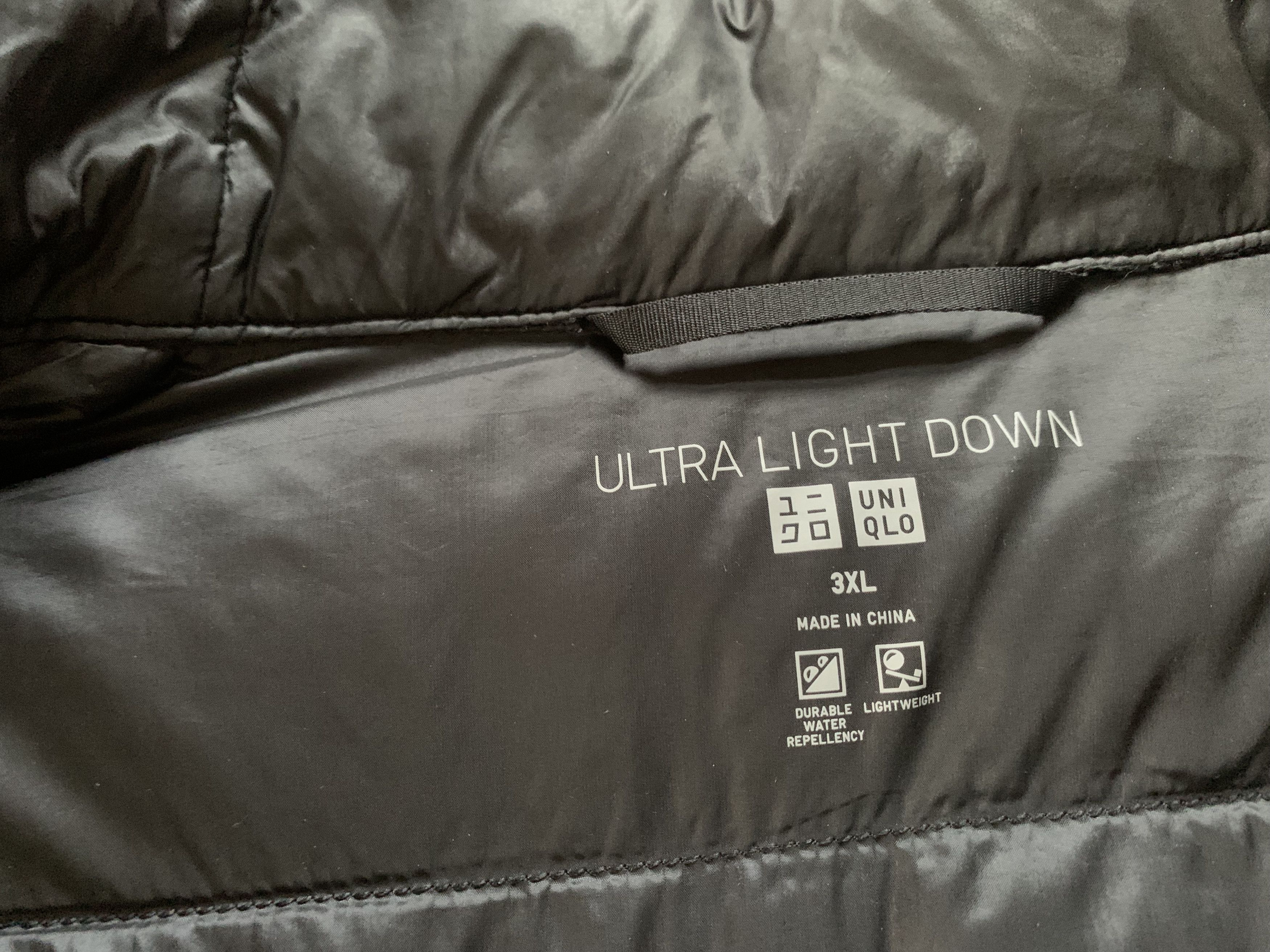 Uniqlo Uniqlo Ultra Light Black Down Vest Size US XXL / EU 58 / 5 - 6 Thumbnail