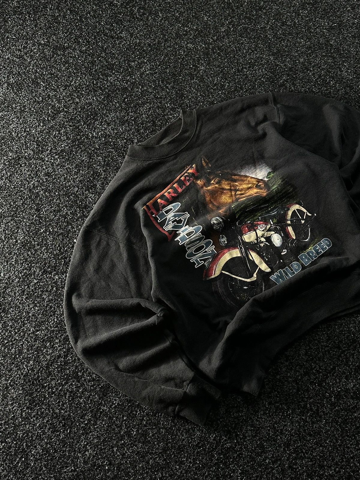Harley Davidson × Vintage HARLEY DAVIDSON Vintage 1994 Wild Breed Trinity Products 3D Size US L / EU 52-54 / 3 - 2 Thumbnail