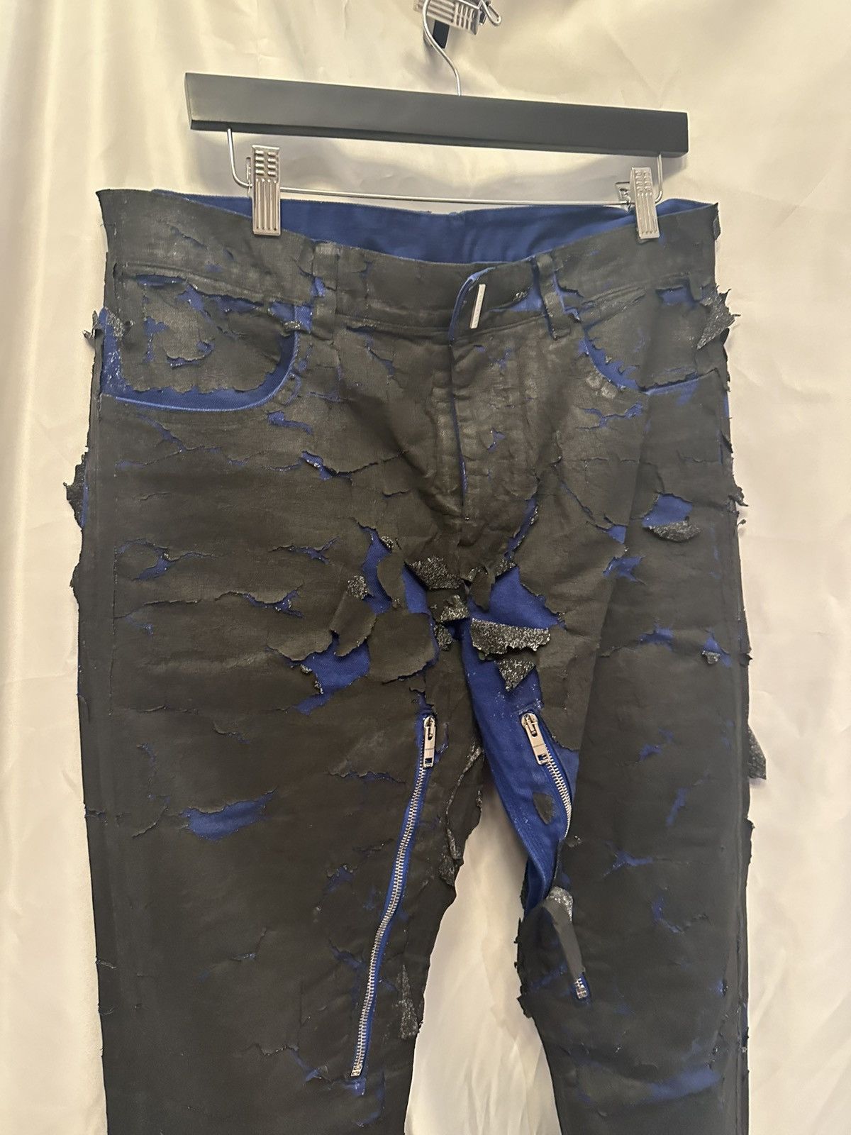 Givenchy Givenchy Two Tone Rip Off Denim Size US 32 / EU 48 - 3 Thumbnail
