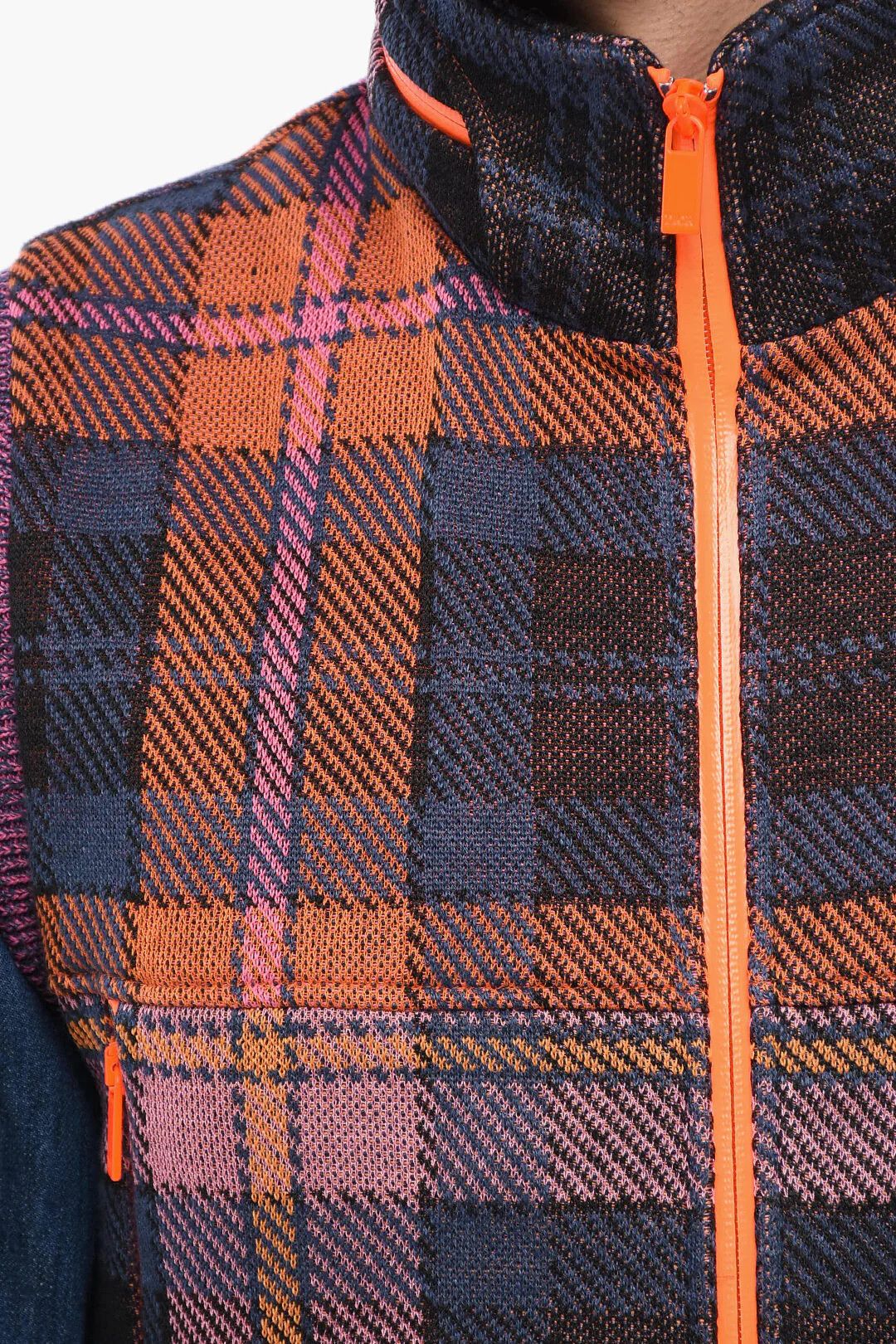 Dior × ERL og1mm0326 Linen-Blend Gilet in Multicolor Size US L / EU 52-54 / 3 - 4 Thumbnail