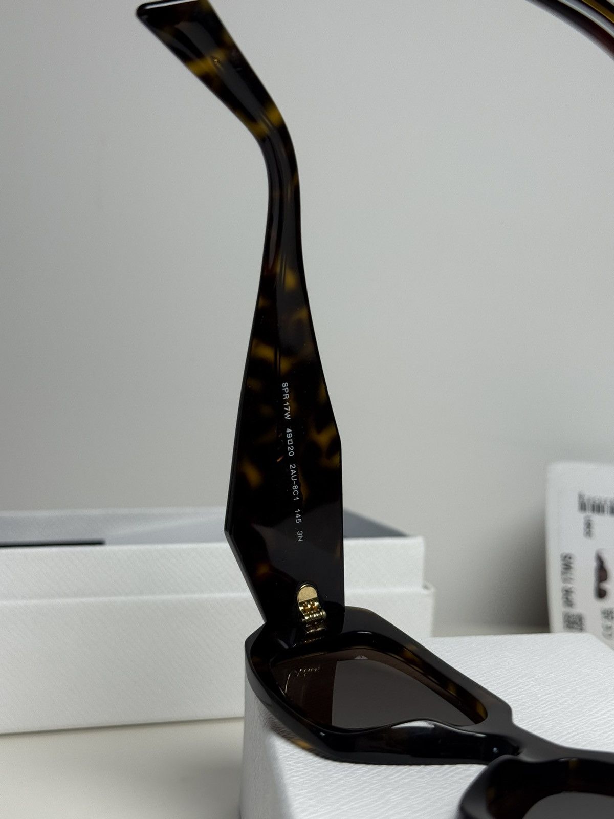 Prada Prada Symbole Sunglasses Tortoise shell Size ONE SIZE - 6 Thumbnail