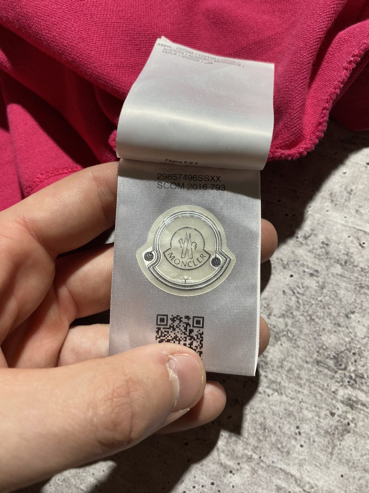 Moncler 💗MONCLER Luxury polo shirt Size M / US 6-8 / IT 42-44 - 15 Thumbnail