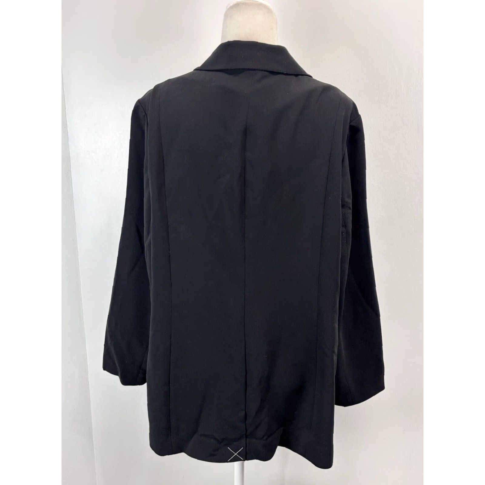 Talbots Talbots Black Blazer Coat Women's Plus Size 18W Business Sweater Jacket Formal Classic Size XXL / US 16-18 / IT 52-54 - 3 Thumbnail