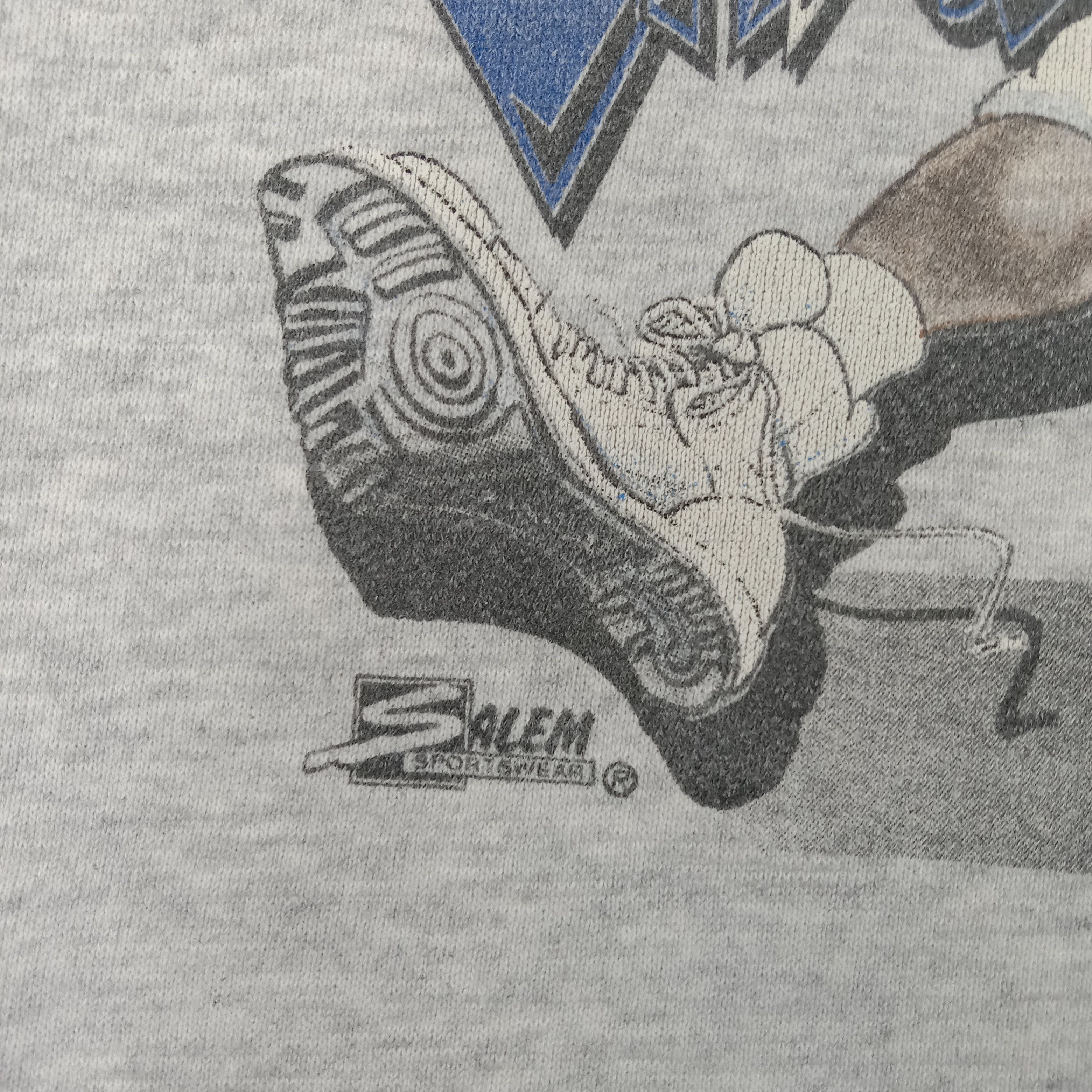 NBA × Salem Sportswear × Vintage Vintage 90's Squille O'Neil American NBA Players Sweatshirt Size US M / EU 48-50 / 2 - 3 Thumbnail