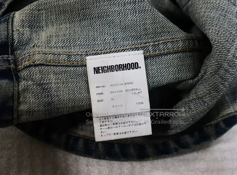 Neighborhood Neighborhood 18ss Savage Coverall Denim Jacket Jeans NBHD Size US XL / EU 56 / 4 - 9 Thumbnail