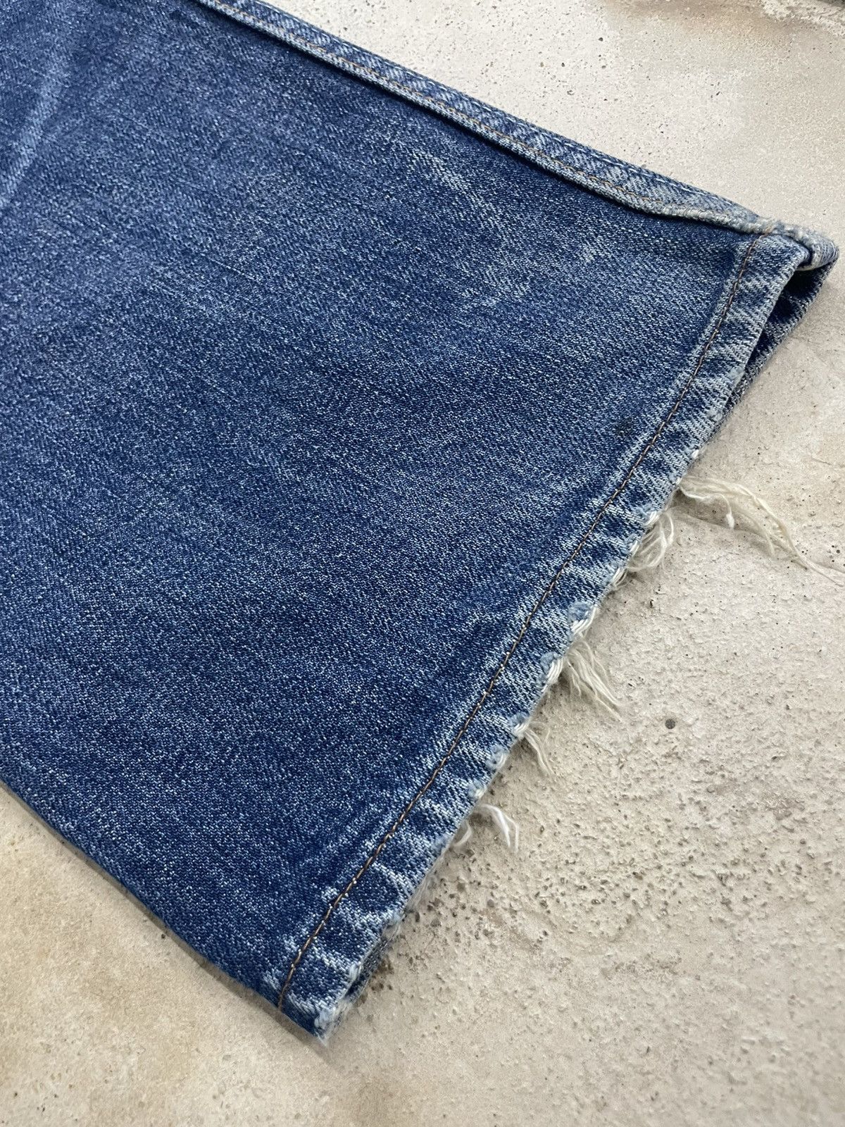 Levi's Vintage Levis 501xx Button Fly Distressed Repaired Size US 29 - 14 Thumbnail