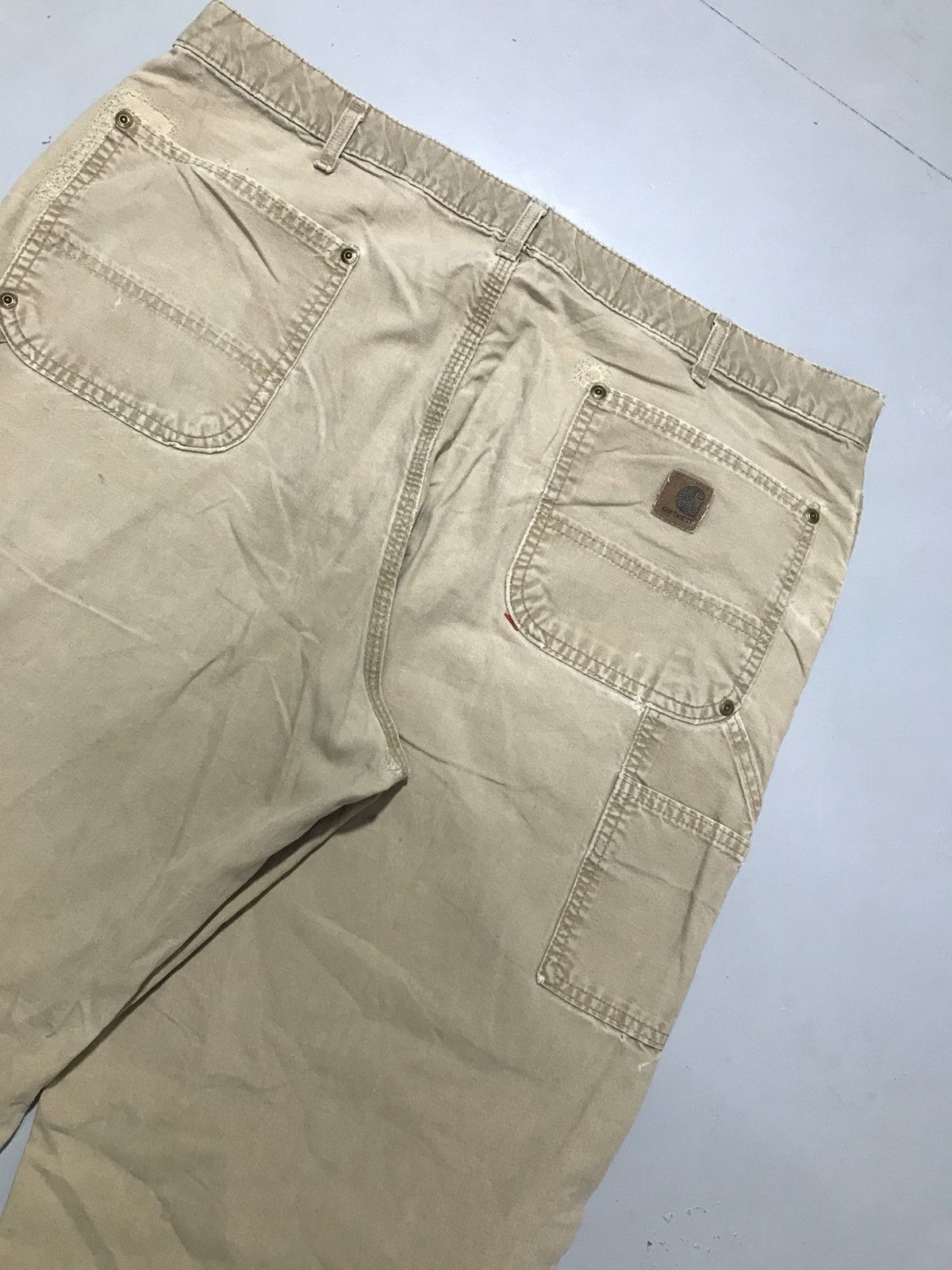 Carhartt Vintage carhartt damaged double knee workwear Size US 40 / EU 56 - 13 Thumbnail