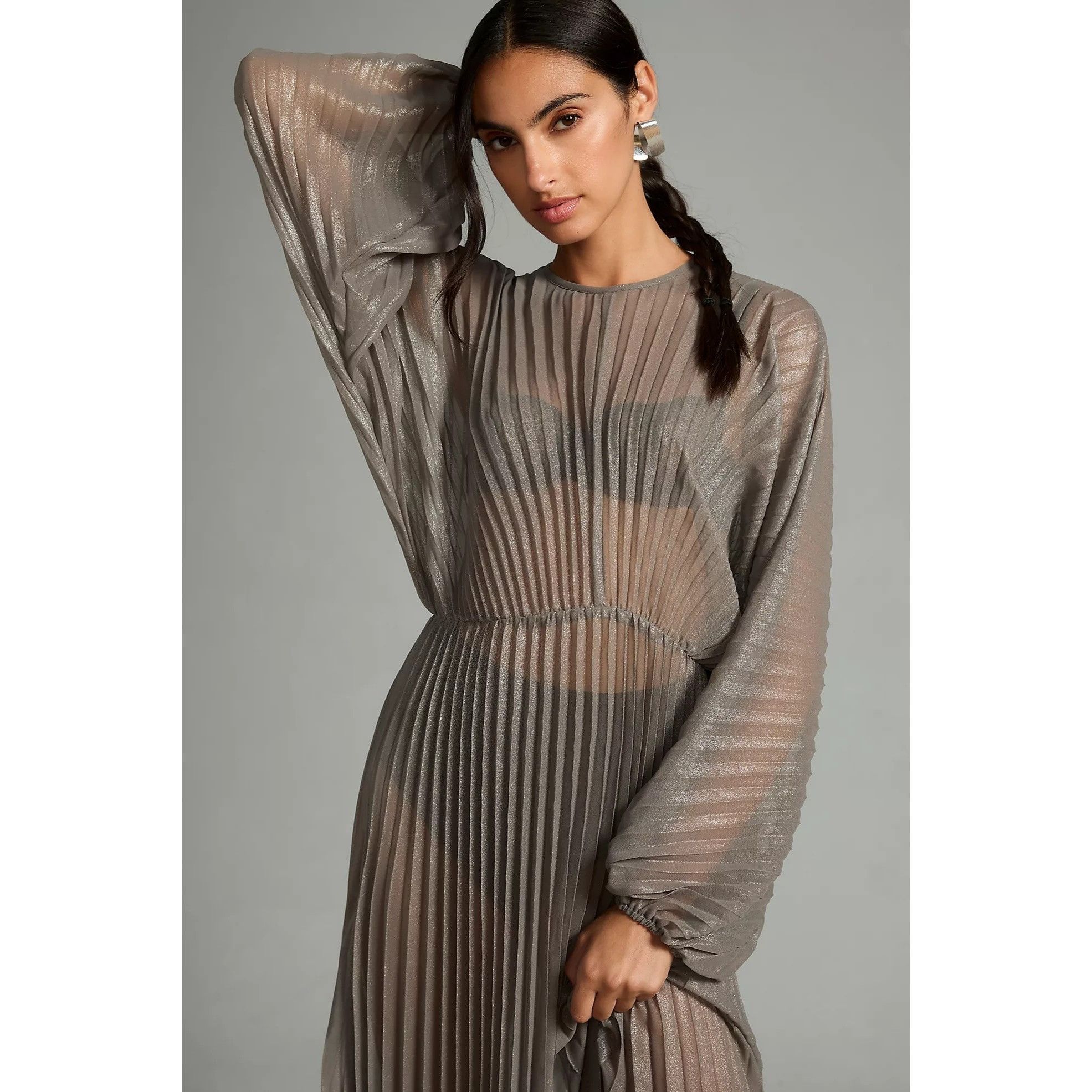 Anthropologie Pleated Kaftan