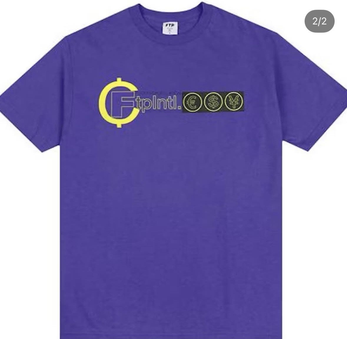 Fuck The Population FTP CURRENCY TEE Size US XL / EU 56 / 4 - 2 Thumbnail