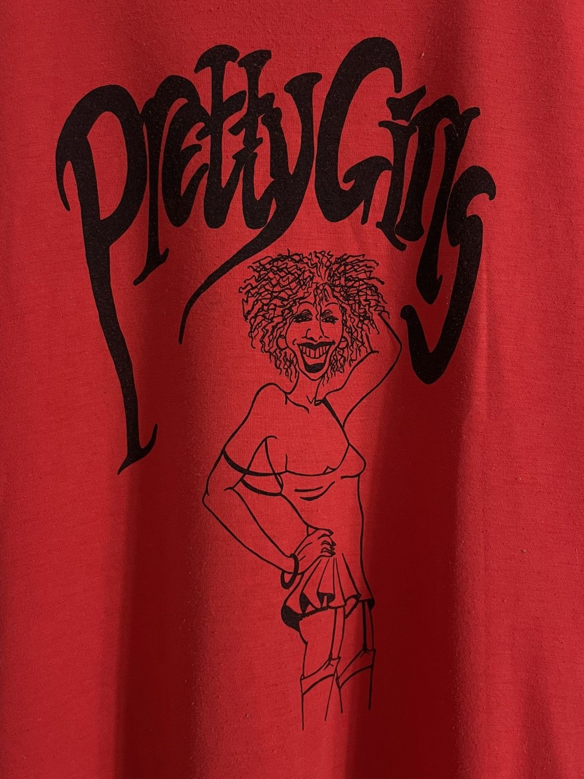 Vintage Vintage 80’s Pretty Girls T-Shirt Sexy Y2K RARE Size US M / EU 48-50 / 2 - 4 Thumbnail