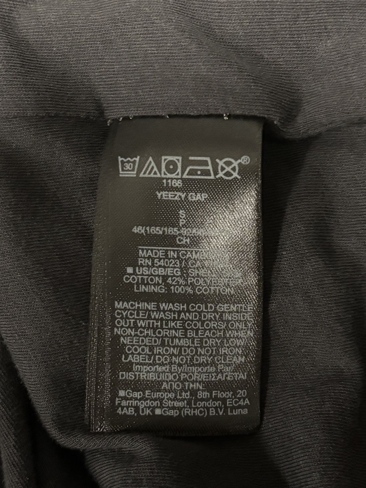 Balenciaga × Gap × Kanye West Yeezy Gap Engineered by Balenciaga Logo Hoodie Size US S / EU 44-46 / 1 - 5 Thumbnail