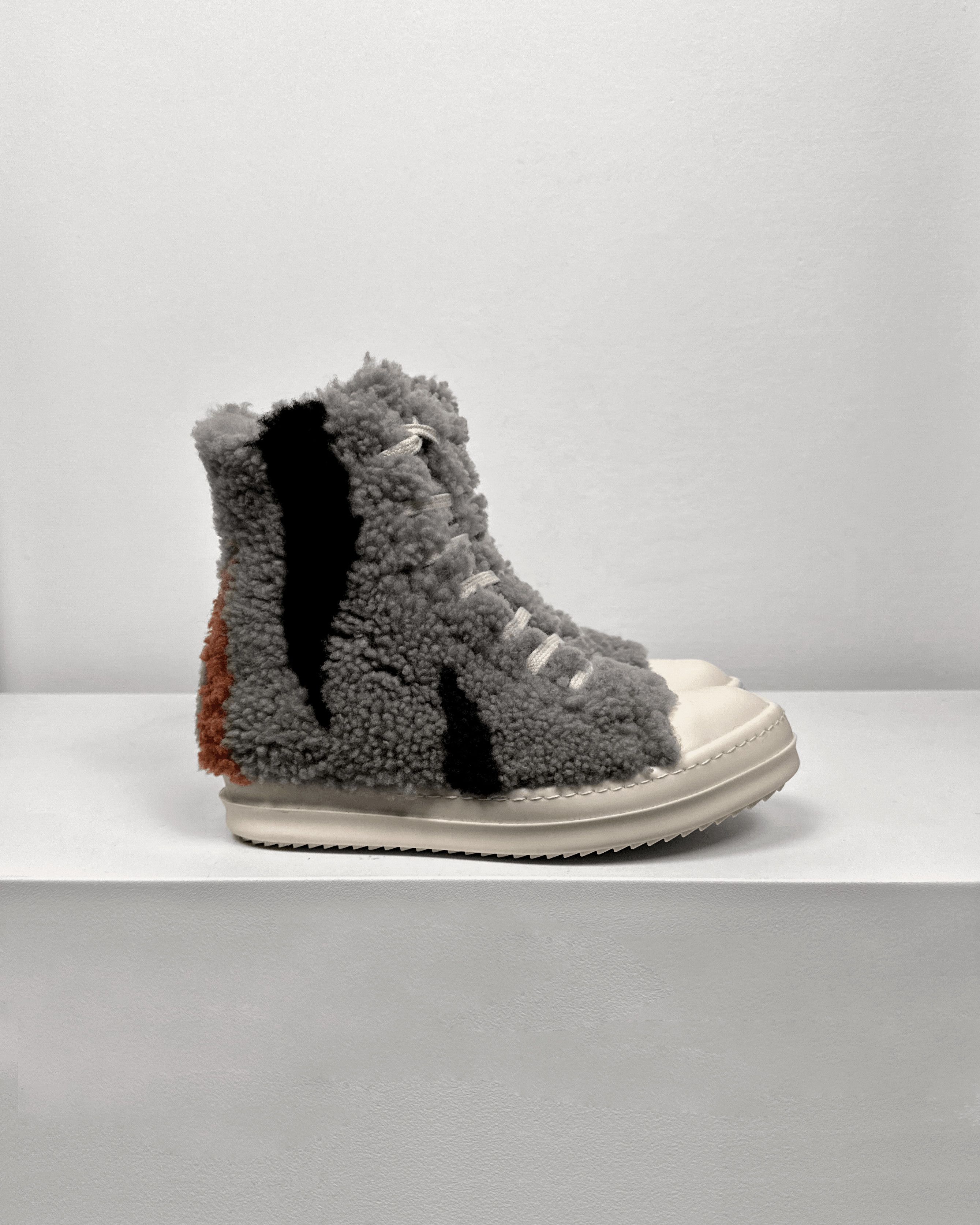 Rick Owens Rick Owens Fur Shearling Zebra Ramones Size US 5 / EU 37 - 3 Thumbnail