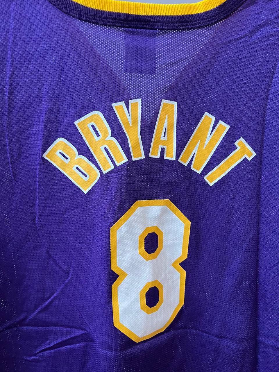 NBA RARE LOS ANGELES LAKERS #8 BRYANT CHAMPION BASKETBALL JERSEY Size US M / EU 48-50 / 2 - 13 Thumbnail