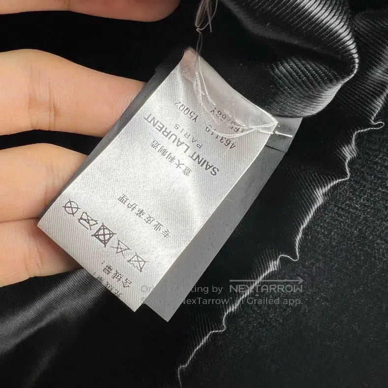 Saint Laurent Paris Saint Laurent Paris Lambskin zippered black vintage biker Size S / US 4 / IT 40 - 5 Thumbnail