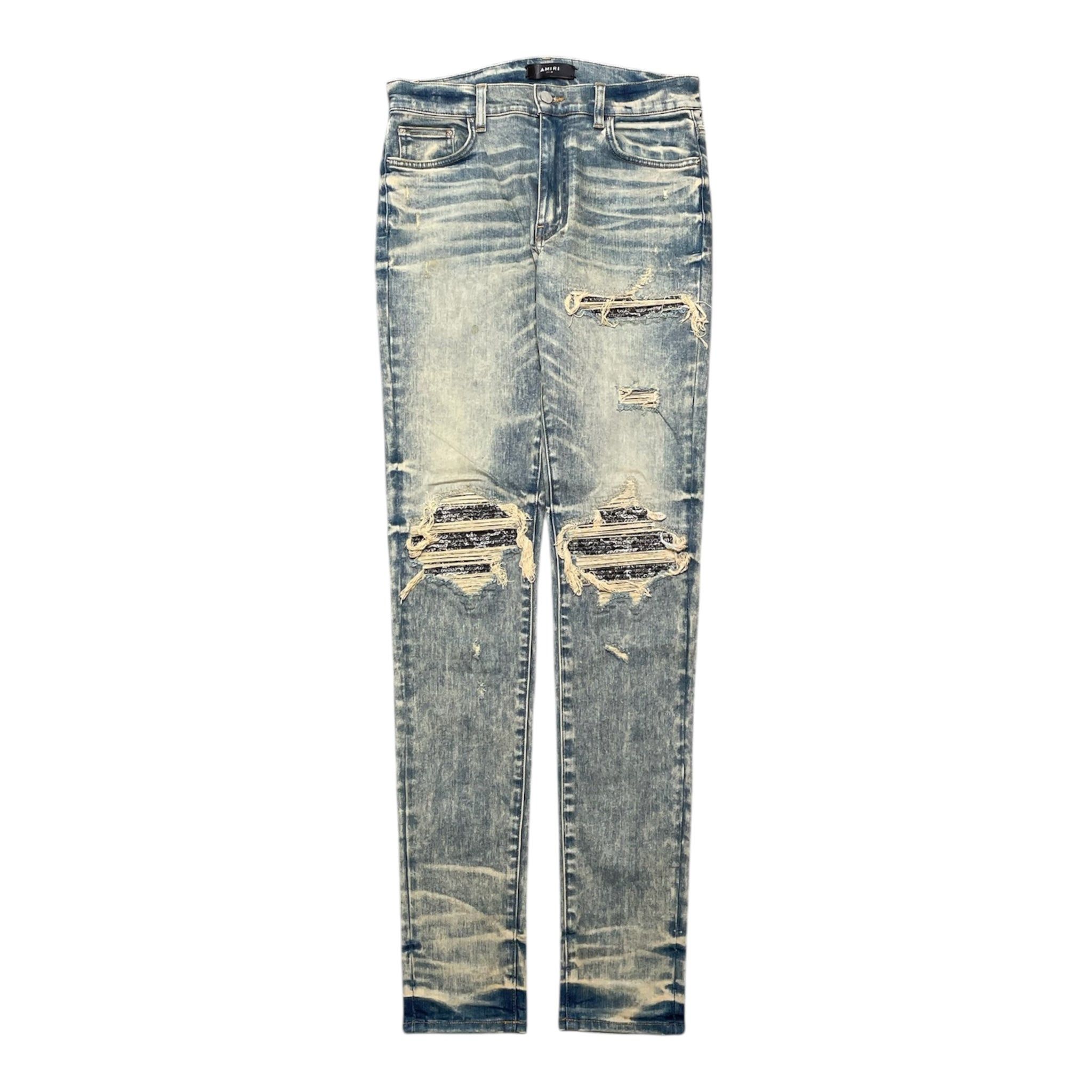 Dirty Indigo Amiri | Grailed