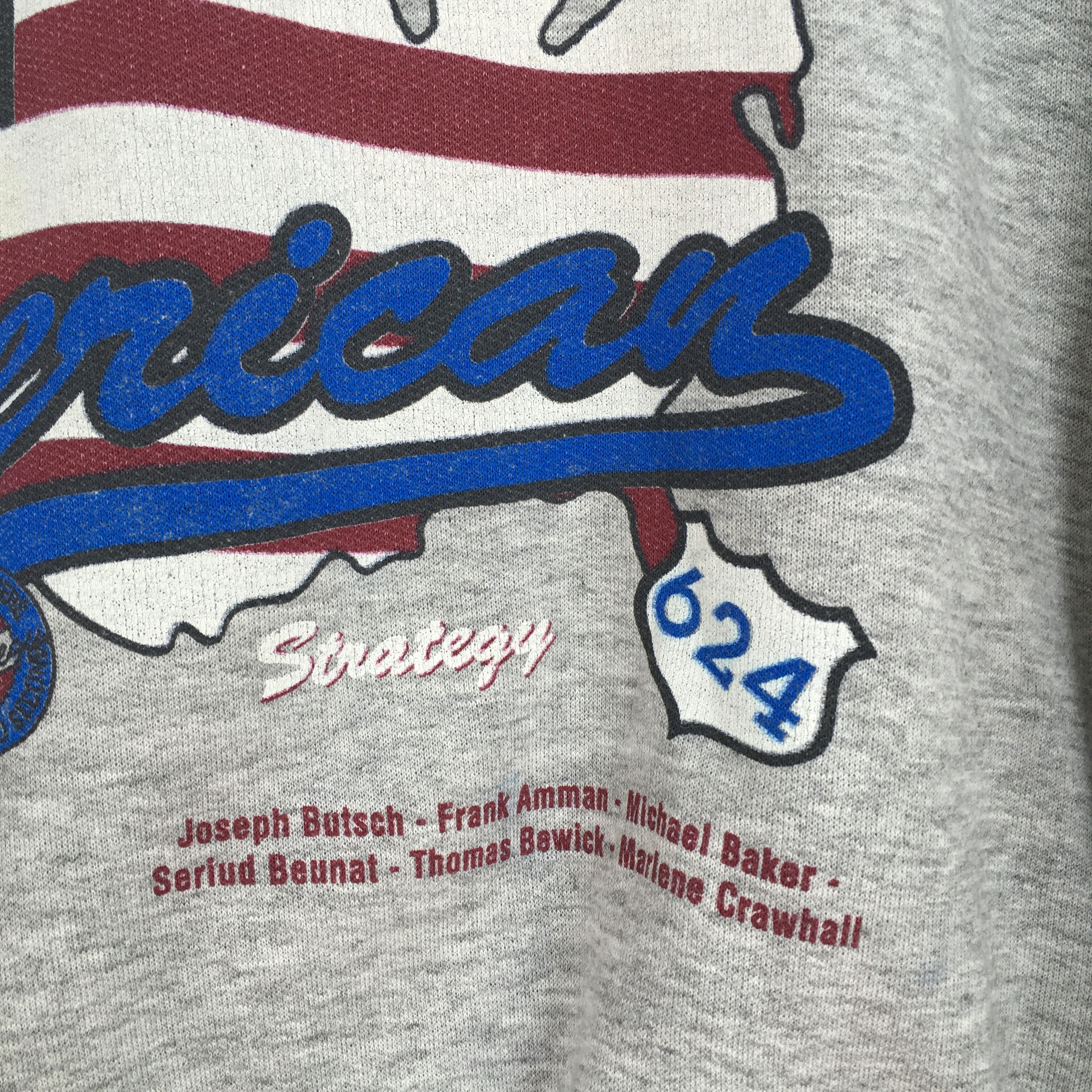 MLB Vintage 90s American Football NFL Sweatshirt XXLarge Size US XXL / EU 58 / 5 - 4 Thumbnail
