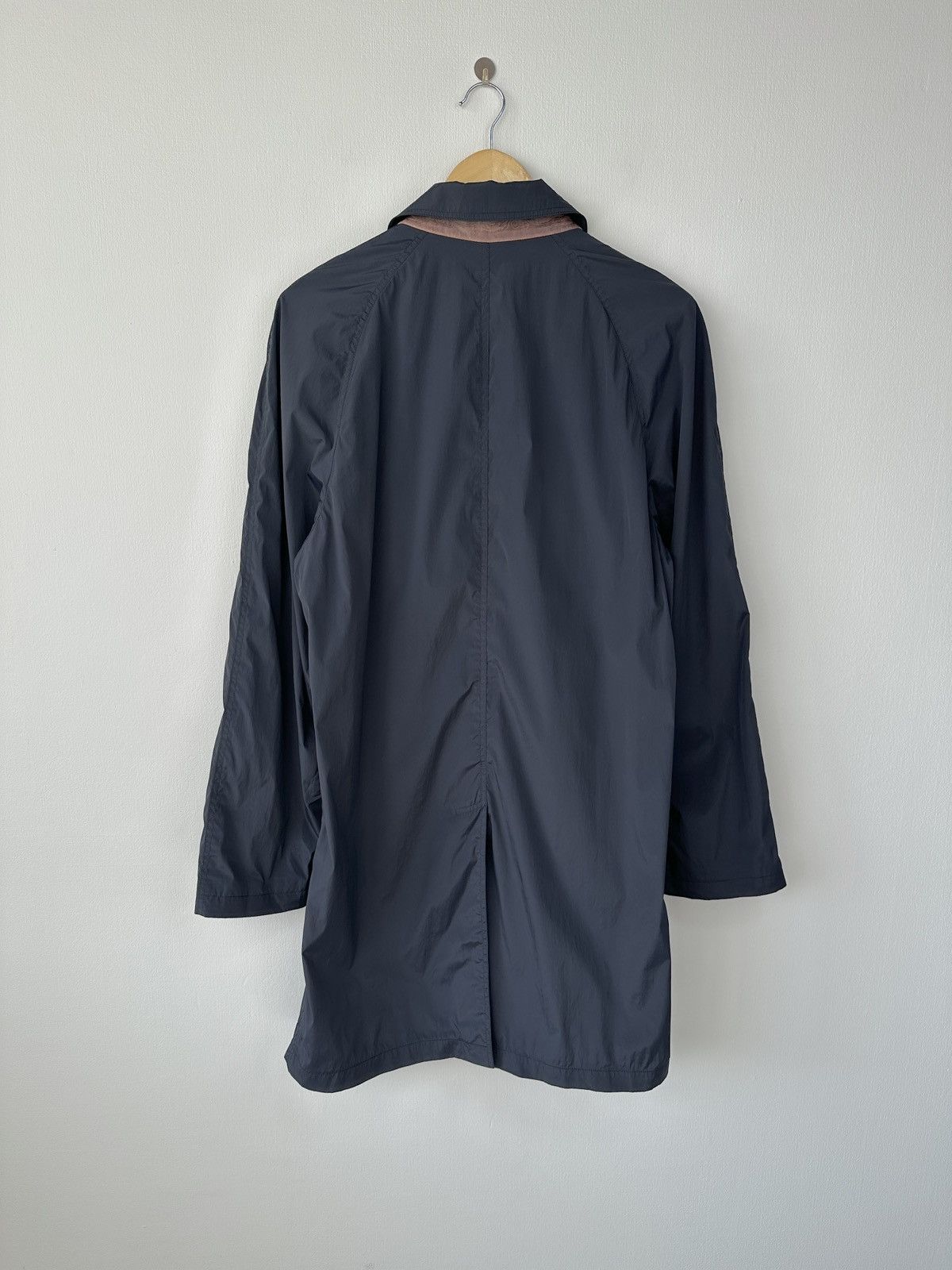 Etro ETRO Milano Nylon Trench Coat Leather Details Men’s size 52 Size US L / EU 52-54 / 3 - 2 Thumbnail