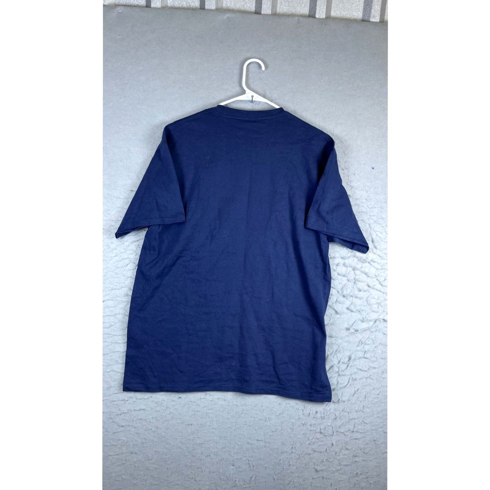 Vintage Fort Worth Stockyards T Shirt Mens L Navy Embroidered Western Texas Size US L / EU 52-54 / 3 - 3 Thumbnail