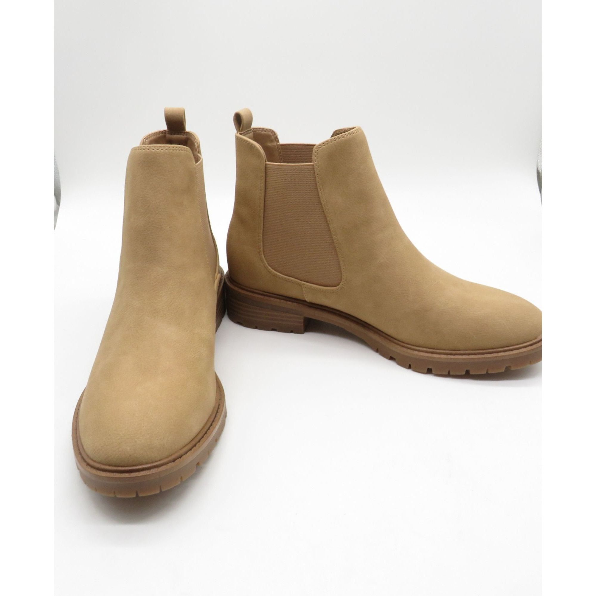 Call It Spring Call It Spring Needa Womens Tan Chelsea Boots Size 8 Elastic Size US 8 / IT 38 - 4 Thumbnail