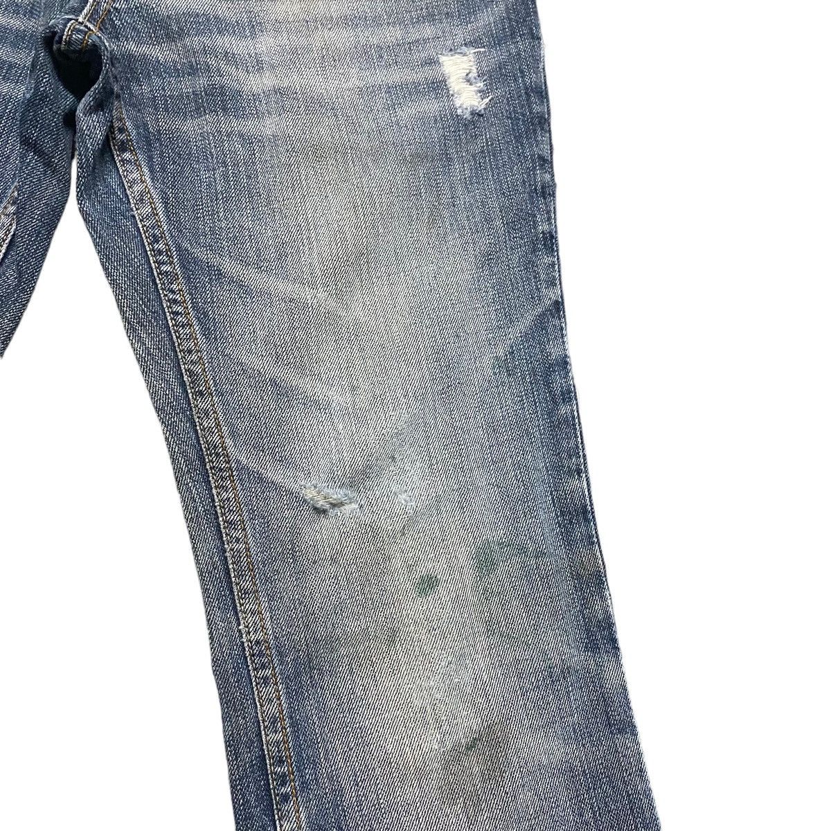 Japanese Brand Japanese Brand TRIXY Thrashed Mudmax Flare Jeans Size US 30 / EU 46 - 8 Thumbnail