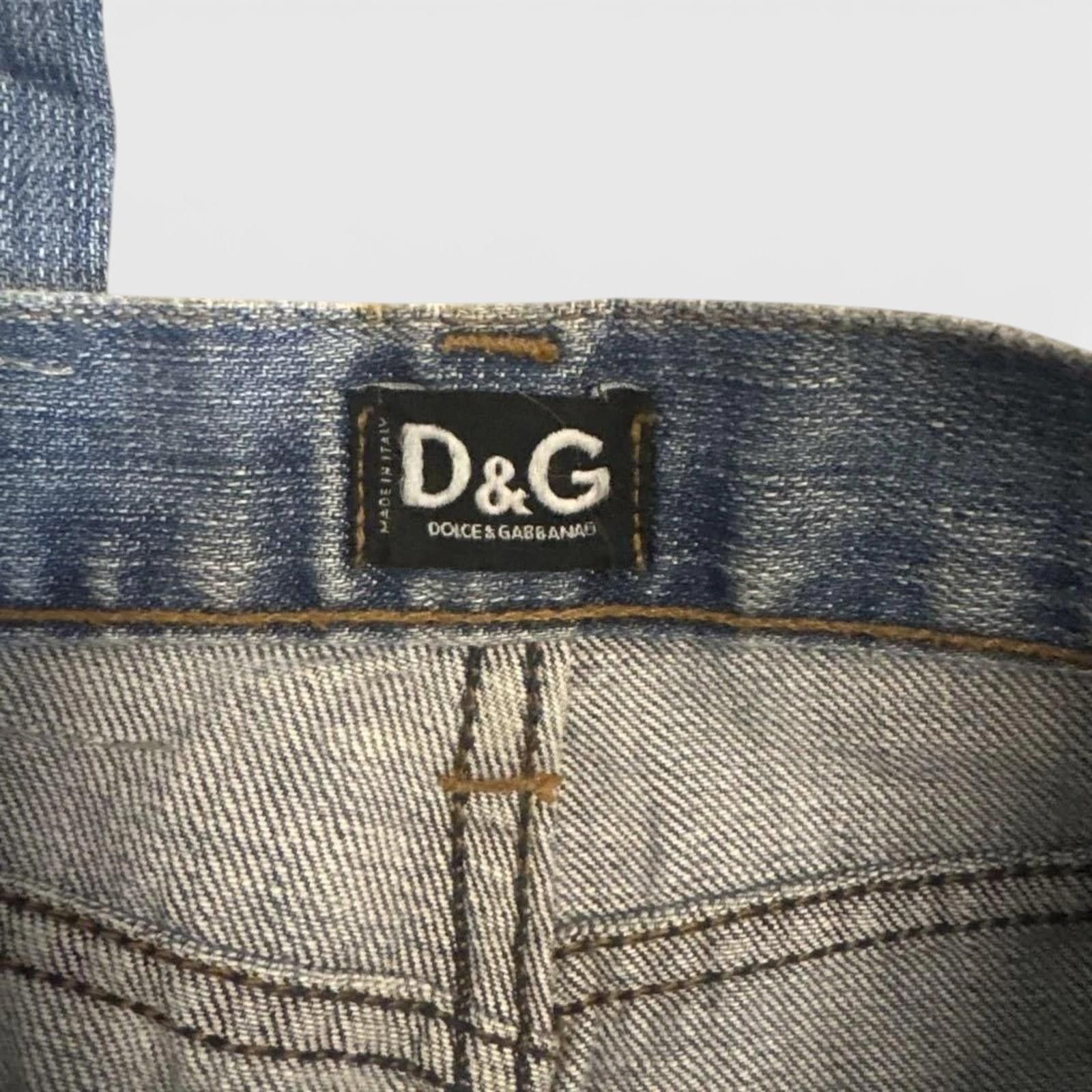 Dolce & Gabbana Dolce & Gabbana - Printed Denim Jeans Size 30" / US 8 / IT 44 - 7 Thumbnail