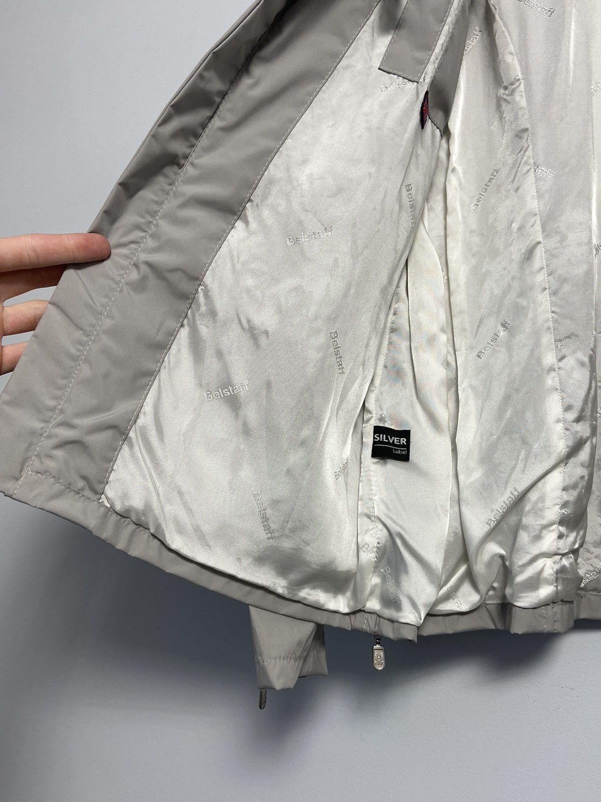 Belstaff Belstaff Silver Label Nylon Light Jacket Vintage y2k metal Size US L / EU 52-54 / 3 - 16 Thumbnail