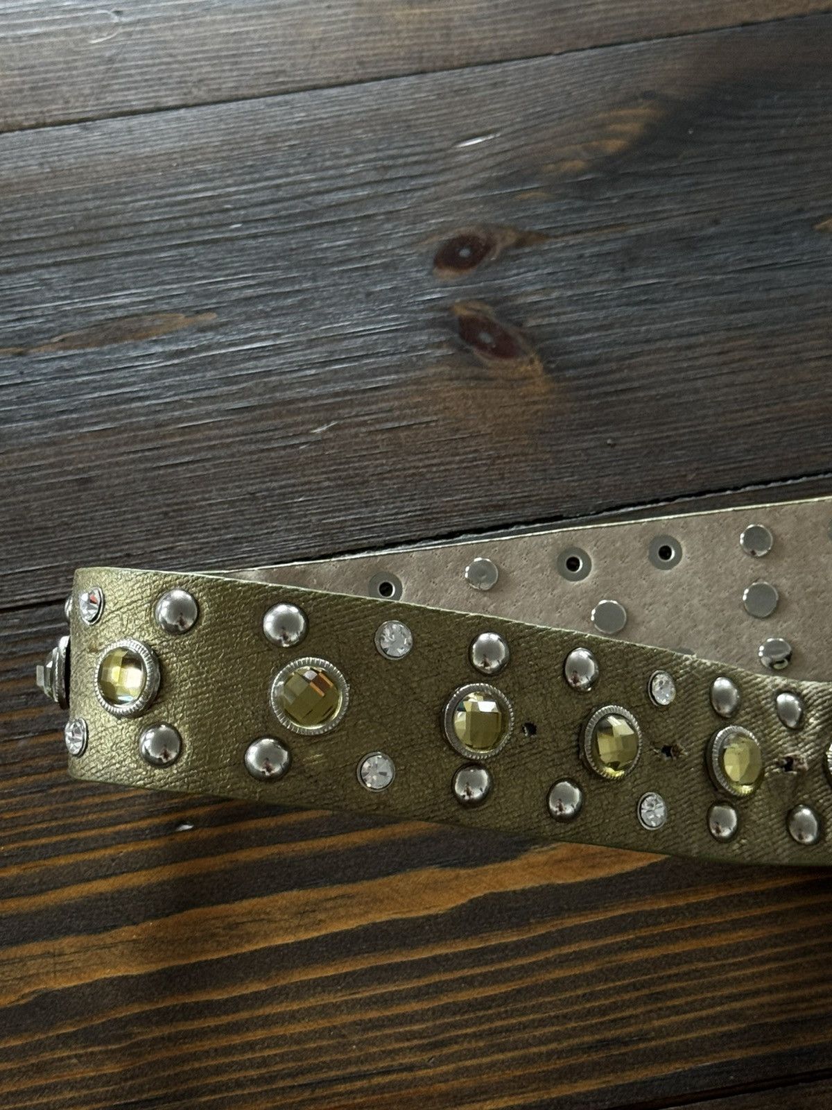 Vintage Belts Y2K Bb.Simon Style Punk Cotton belt Japanese