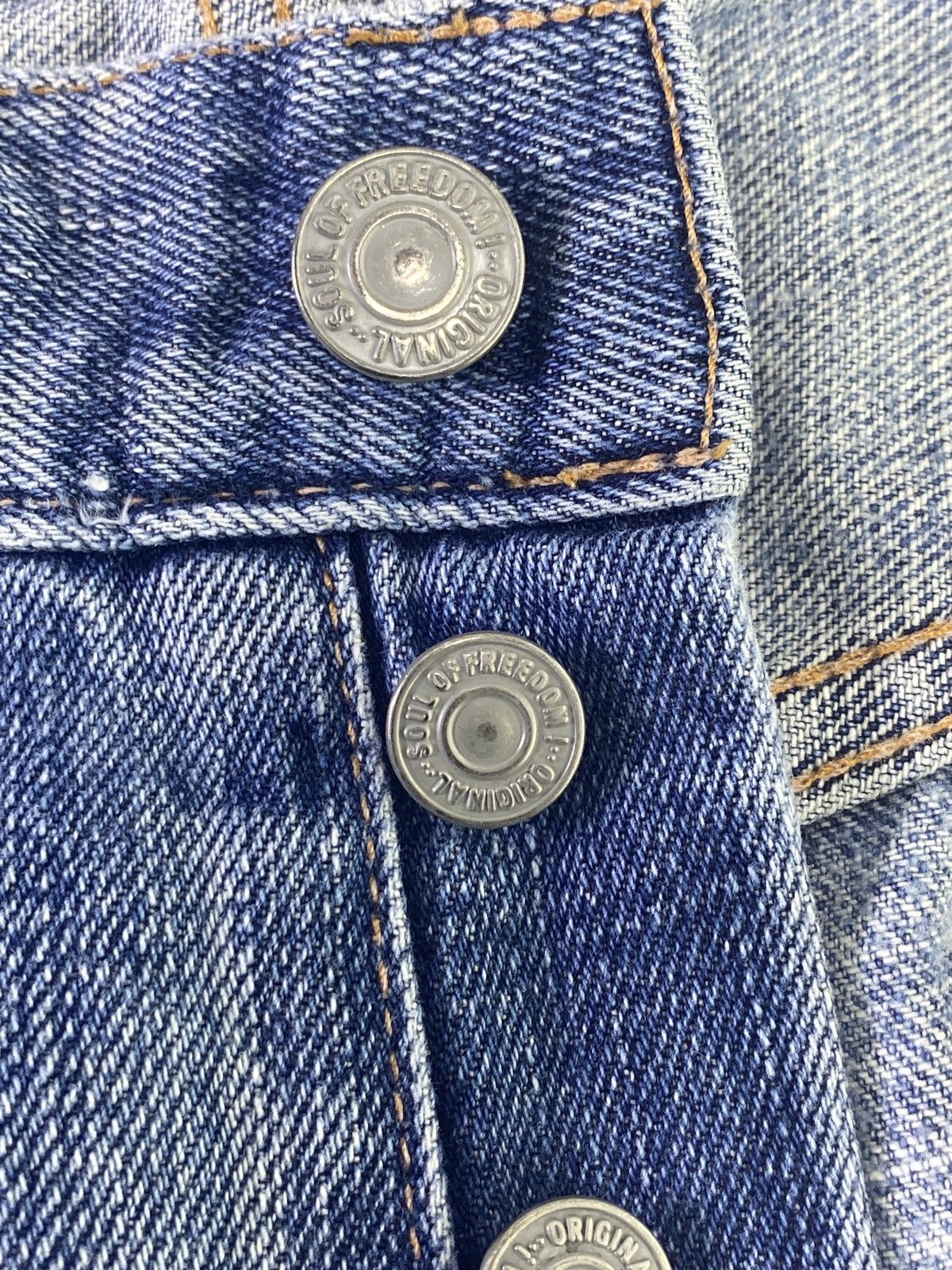 Japanese Brand Japanese Brand Soul Of Freedom Distressed Jeans-J856 Size US 32 / EU 48 - 6 Thumbnail