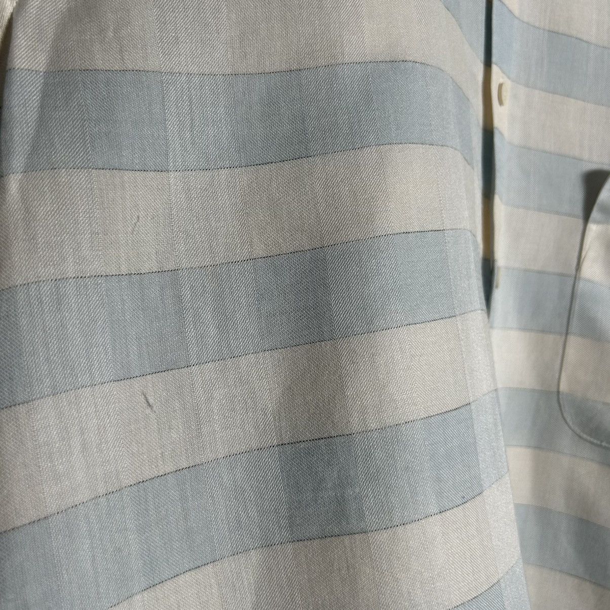 Pierre Balmain Pierre Balmain Striped Pocket Button Shirt Size L / US 10 / IT 46 - 9 Thumbnail