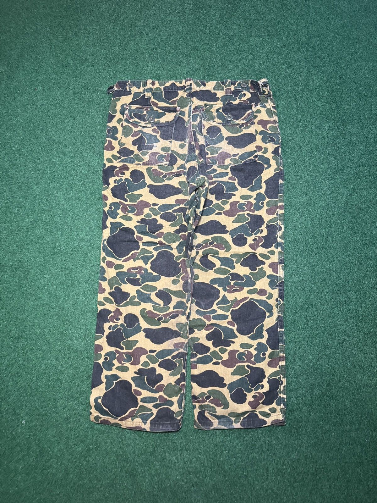 Vintage Vintage 90s Duck Camo Baggy Hip Hop Skater 36x28 Pants Size US 36 / EU 52 - 1 Thumbnail