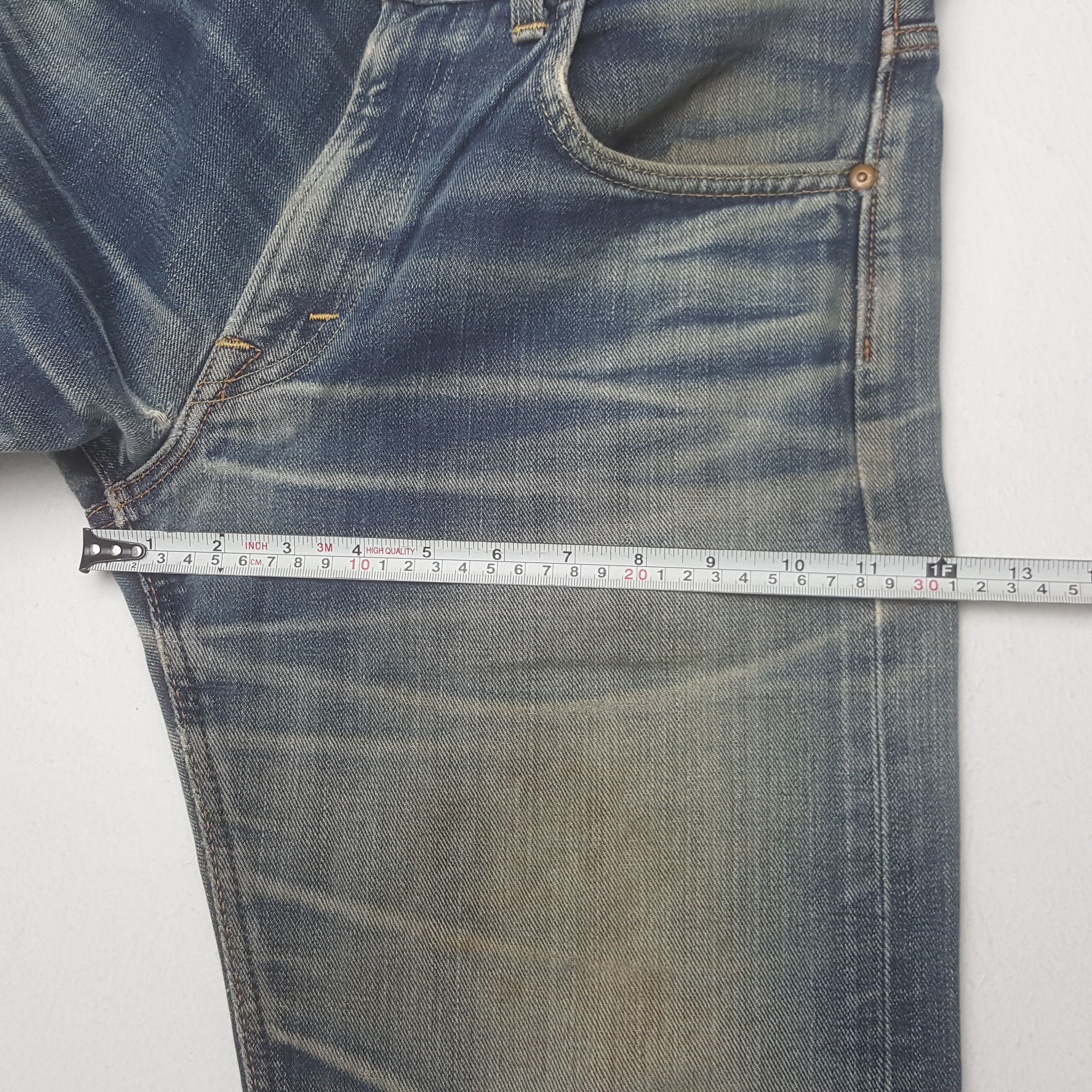 Lee Vintage Lee American Grunge Fading Style Denim Jeans Size US 31 - 11 Thumbnail