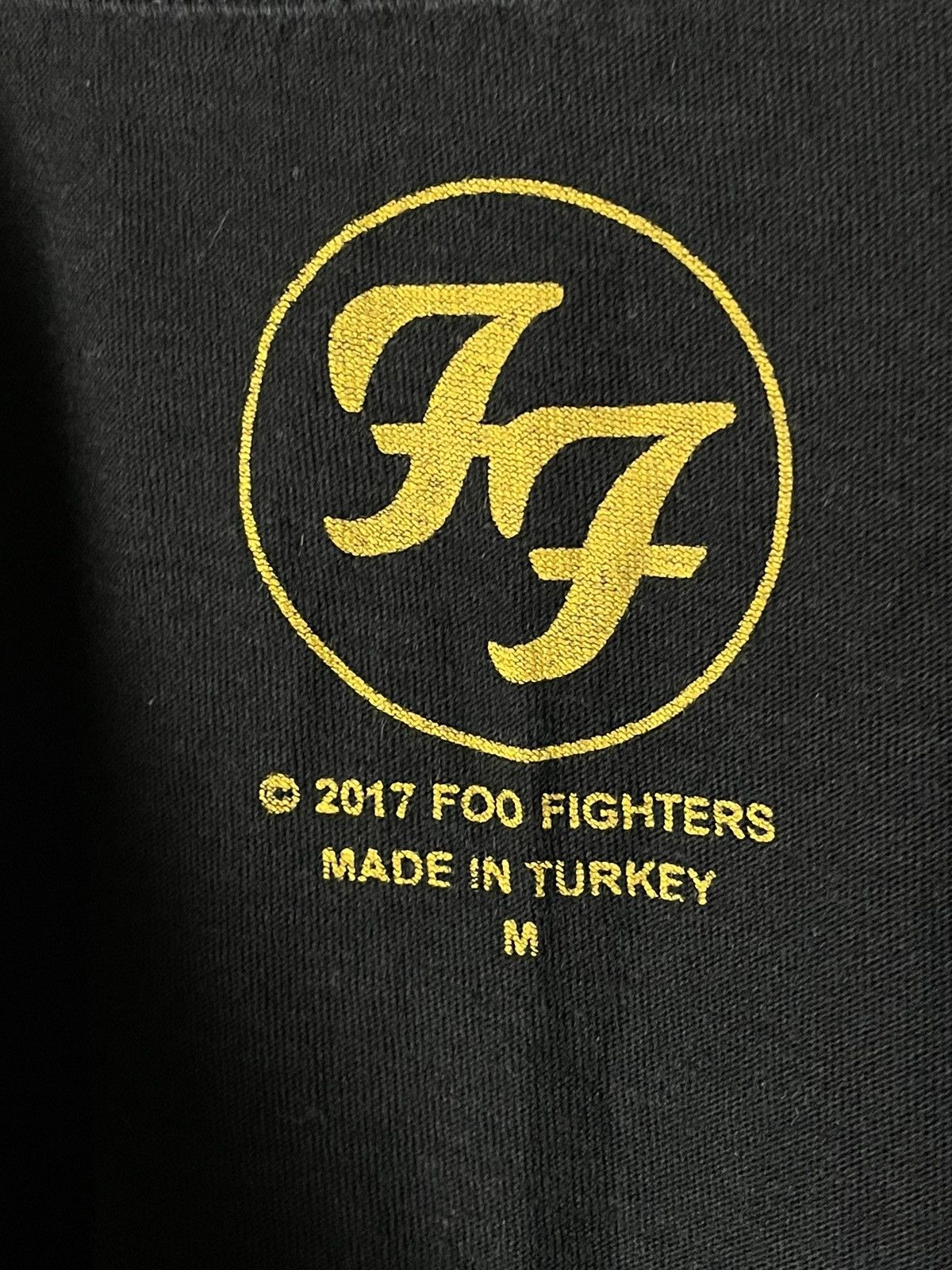 Band Tees × Vintage Vintage Foo Fighters Band Faded T-Shirt Size US M / EU 48-50 / 2 - 9 Thumbnail