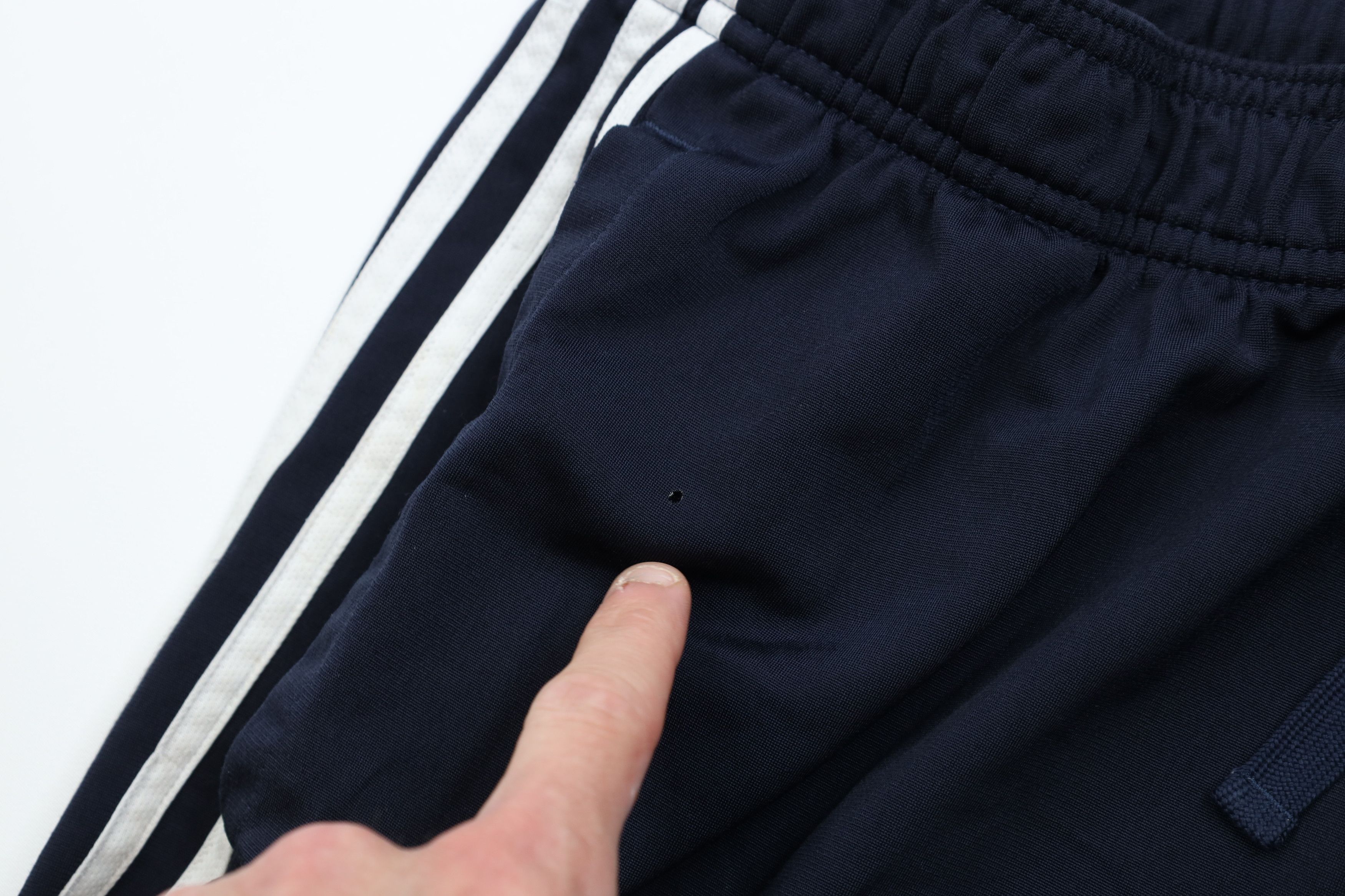 Adidas Vintage Y2K Adidas Spell Striped Wide Leg Sweatpants Blue Size US 38 / EU 54 - 7 Thumbnail
