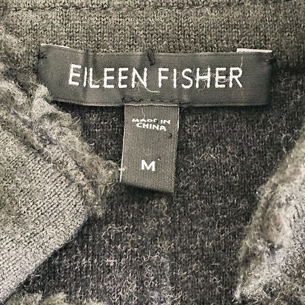 Eileen Fisher EILEEN FISHER Women's Green Merino Wool Knit Blazer Jacket M Size M / US 6-8 / IT 42-44 - 8 Thumbnail
