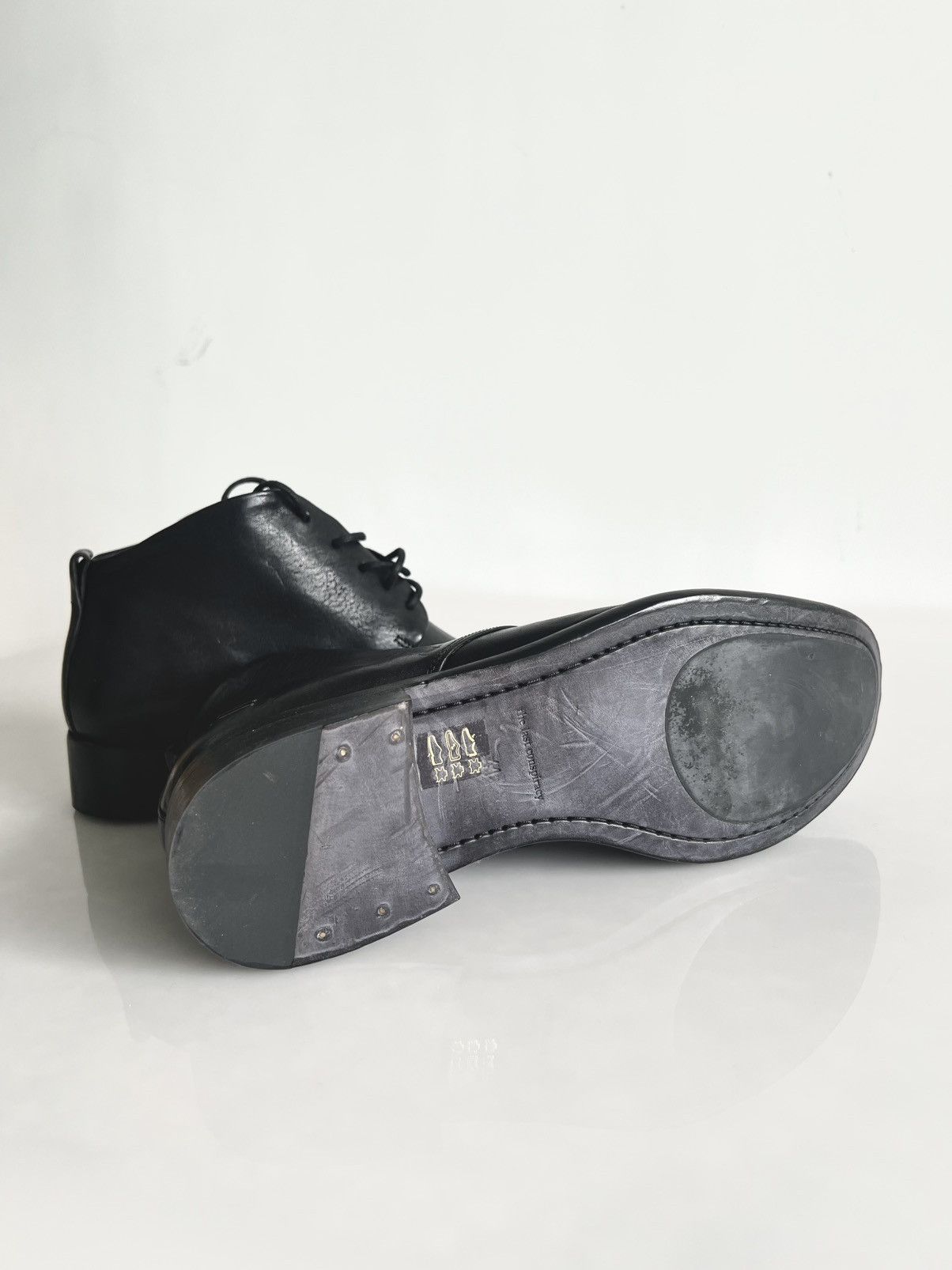 The Last Conspiracy THE LAST CONSPIRACY - GAGE ​​mid-calf leather derby boots Size US 7.5 / EU 40-41 - 8 Thumbnail