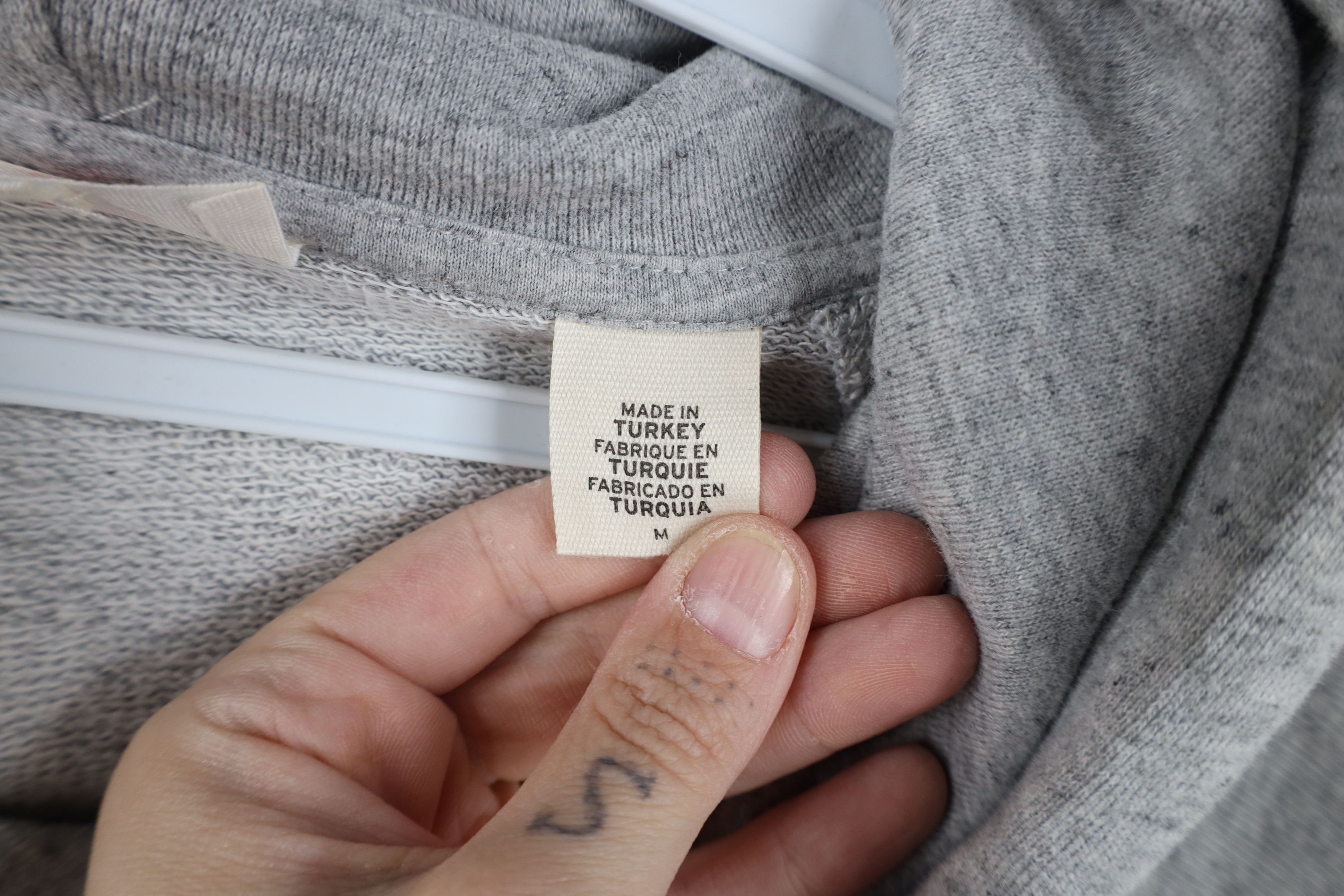 Levi's Y2K Levis Spell Out Box Logo Hoodie Sweatshirt Gray Size US M / EU 48-50 / 2 - 11 Thumbnail