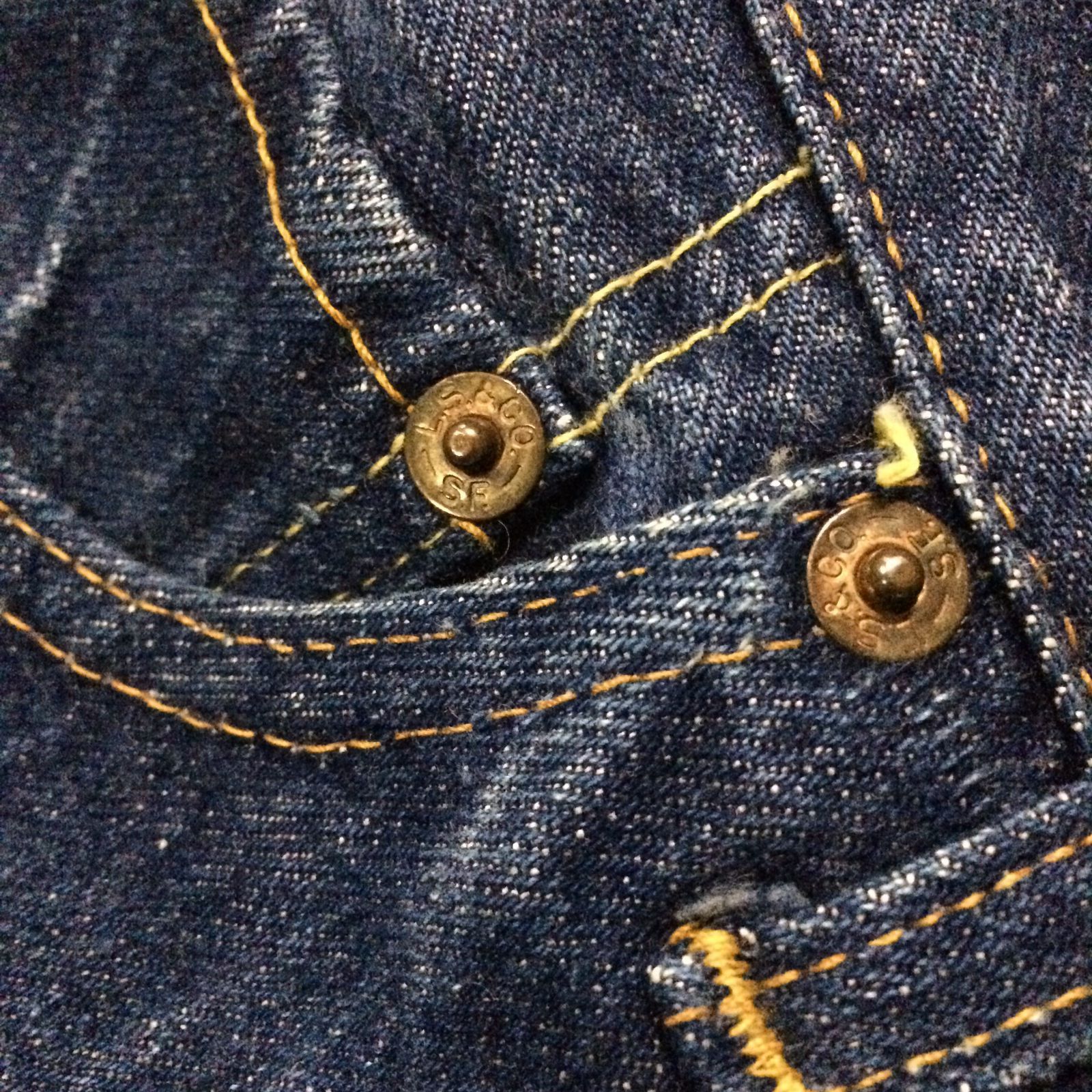 Levi's Vintage 80s Levi’s 501 Jeans Selvedge Denim Redline 6 Stamp Size US 28 / EU 44 - 11 Thumbnail