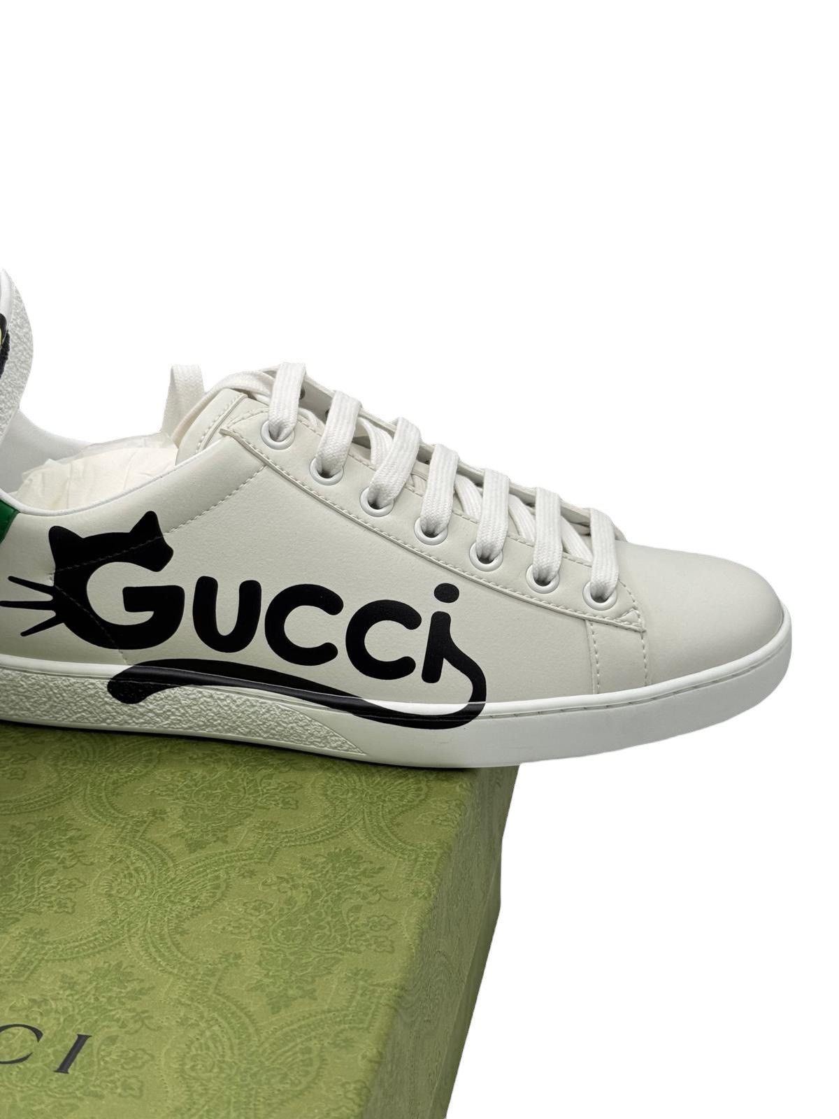 Gucci Sneakers Gucci Ace in leather size EU 38 Size US 8 / IT 38 - 3 Thumbnail