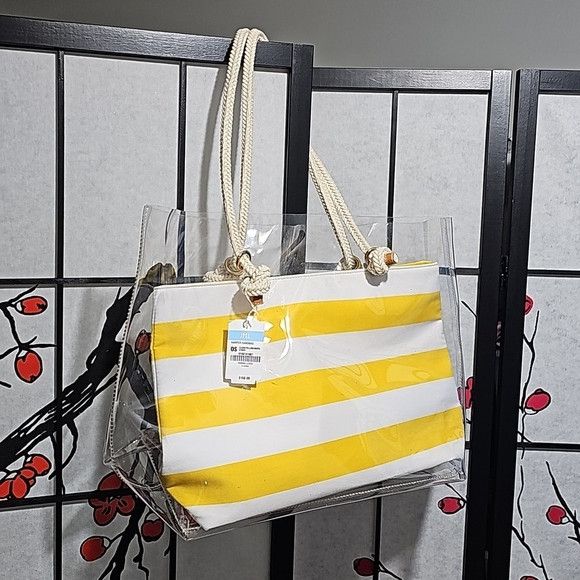 J.McLaughlin J. McLaughlin Harper Handbag Striped Tote Bag NWT Size ONE SIZE - 2 Thumbnail
