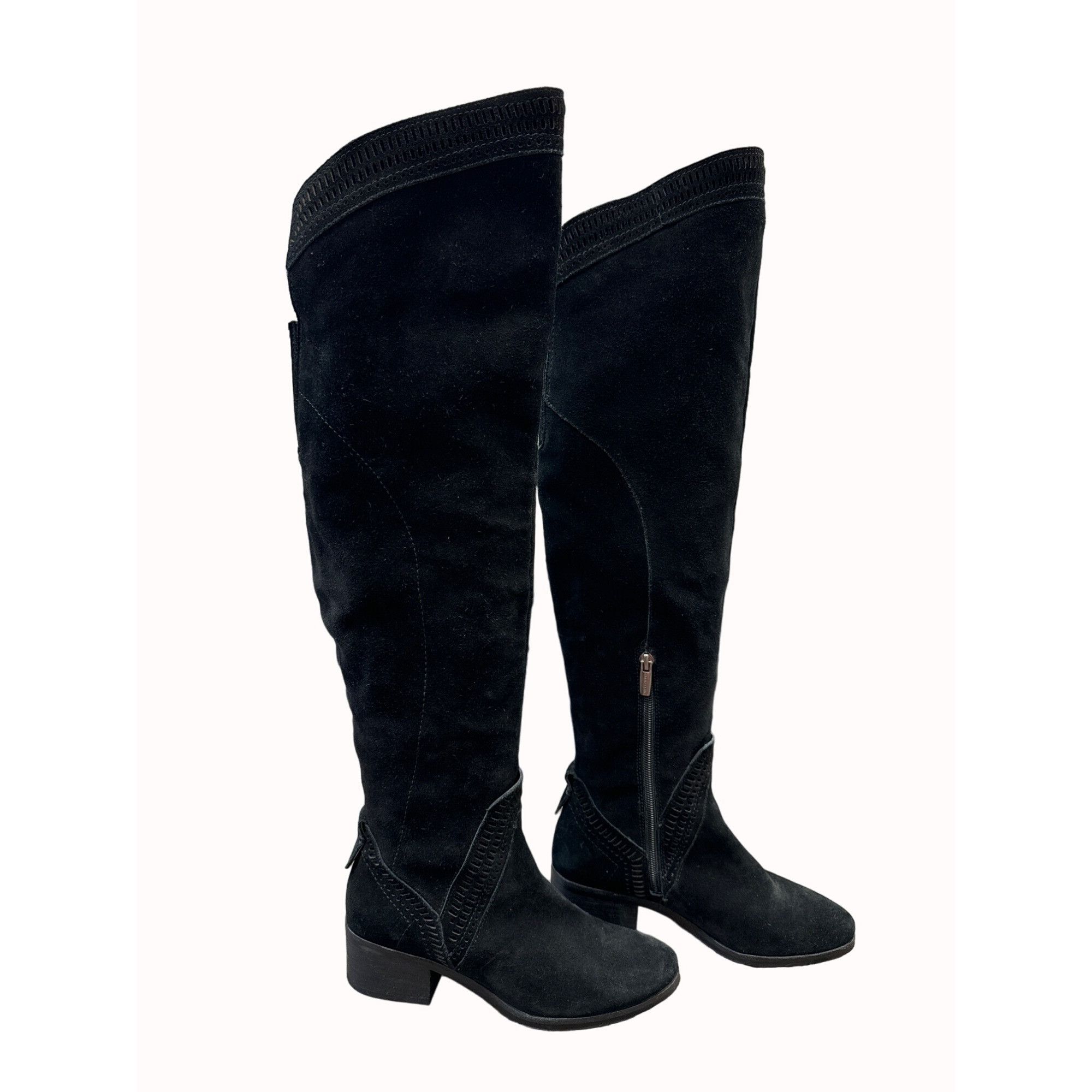Vince Camuto Vince Camuto Karinda women’s OTK leather boots 5m SKU 6276 Size US 5 / IT 35 - 6 Thumbnail