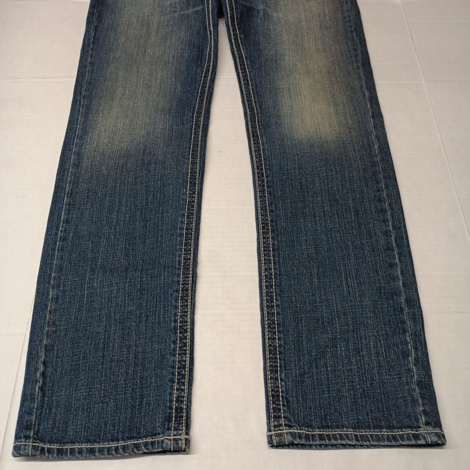 Harley Davidson Harley Davidson H-D Jeans Men's Size 34x36 Blue Straight Leg Size US 34 / EU 50 - 3 Thumbnail