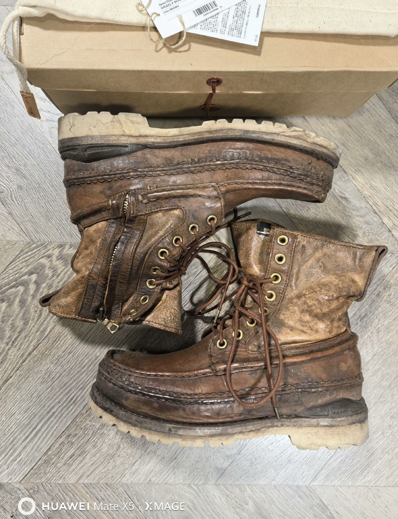 Visvim VisvimVISVIM 22SS ICT GRIZZLY BOOTS MUD DYE-2504 Size US 10.5 / EU 43-44 - 1 Thumbnail