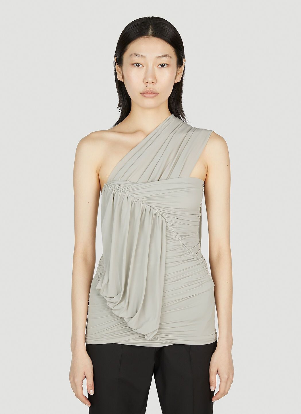 Rick Owens Rick Owens Edfu Gathered Top Size S / US 4 / IT 40 - 1 Thumbnail