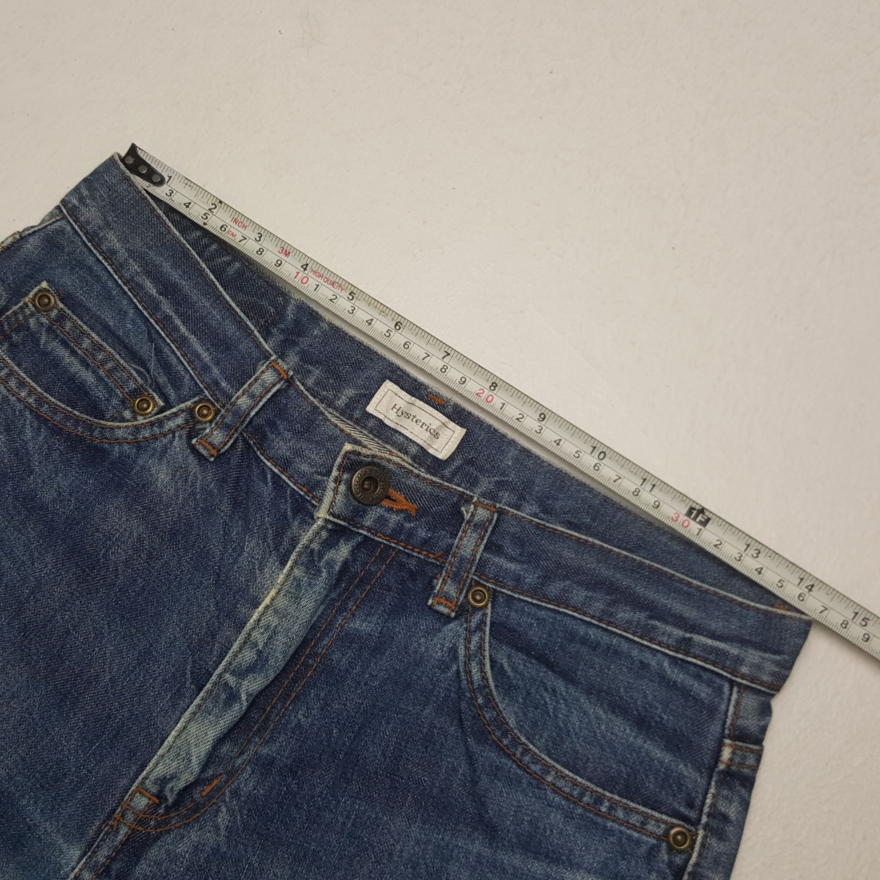 Hysteric Glamour × Vintage Vintage Hysteric Glamour Custom Pocket Style Denim Jeans Size US 28 / EU 44 - 7 Thumbnail