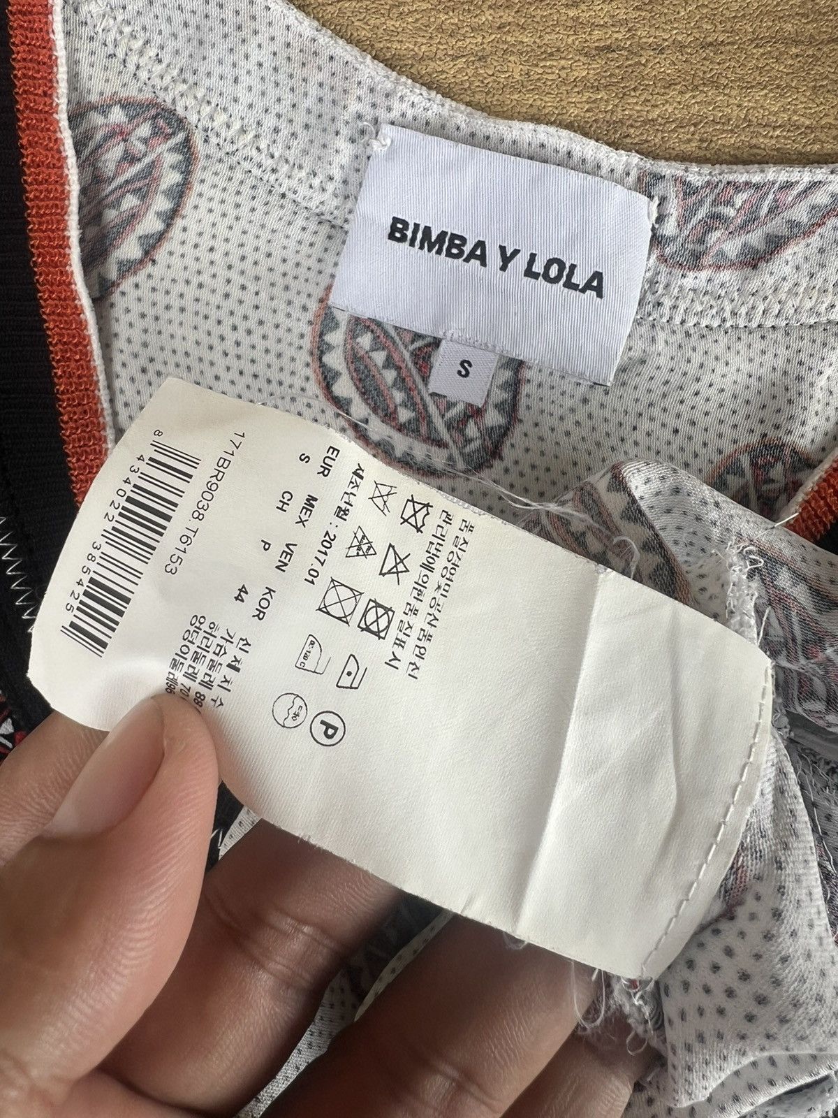 BIMBA Y LOLA Bimba y lola mini dress fullkadot with ornament print Size S / US 4 / IT 40 - 7 Thumbnail