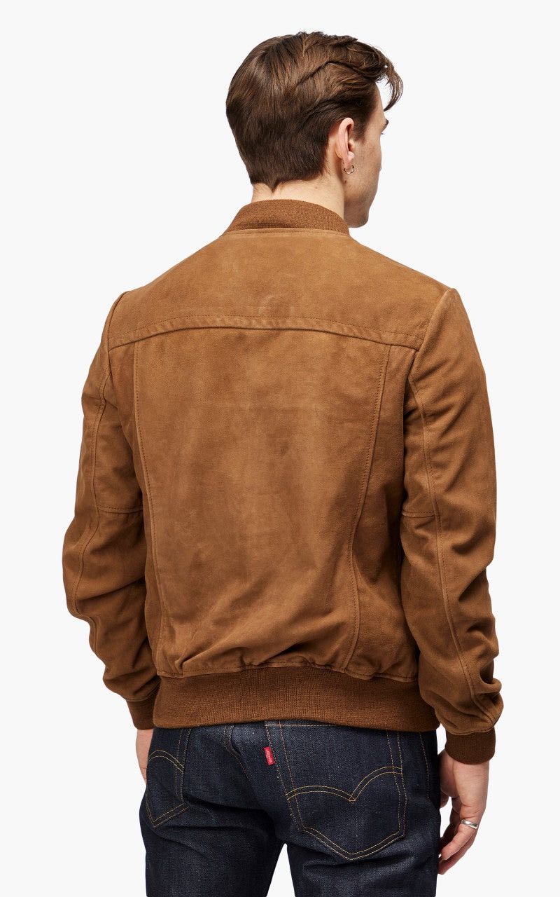 Schott 🇺🇸 NEW❗️Schott NYC Suede Leather Bomber Jacket Rust Rare Retro Size US M / EU 48-50 / 2 - 4 Thumbnail
