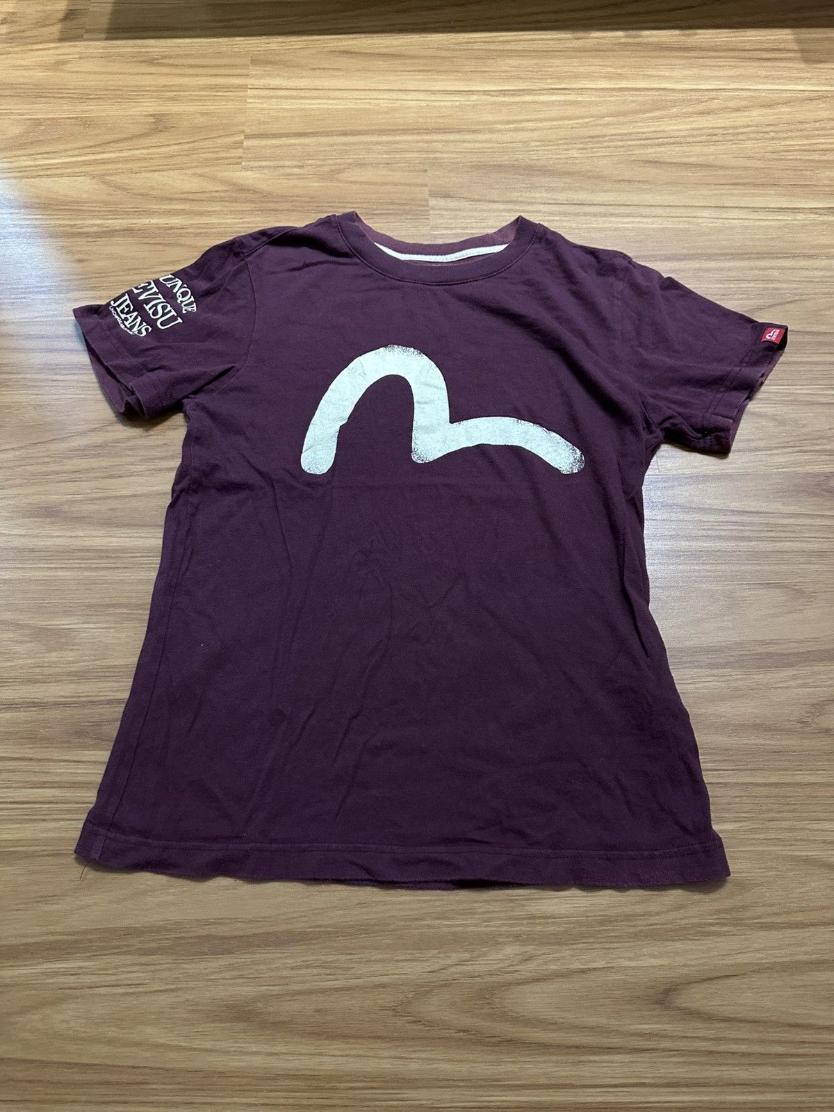 Evisu Evisu Og Logo Maroon T-Shirt Size US S / EU 44-46 / 1 - 8 Thumbnail
