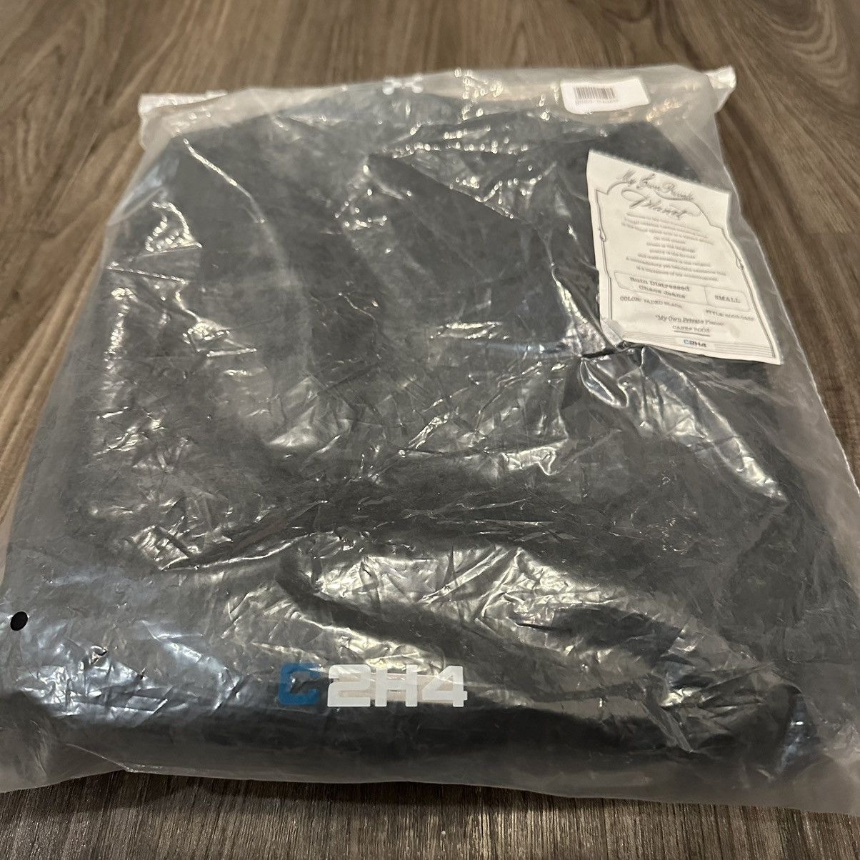 C2H4 Brand NWT C2H4 Distressed Black Denim Jeans Size US 30 / EU 46 - 10 Thumbnail